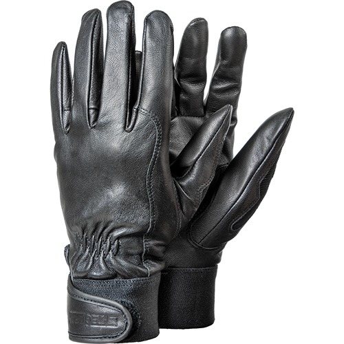 Tegera TEGERA Black Leather Work Gloves, Size 8