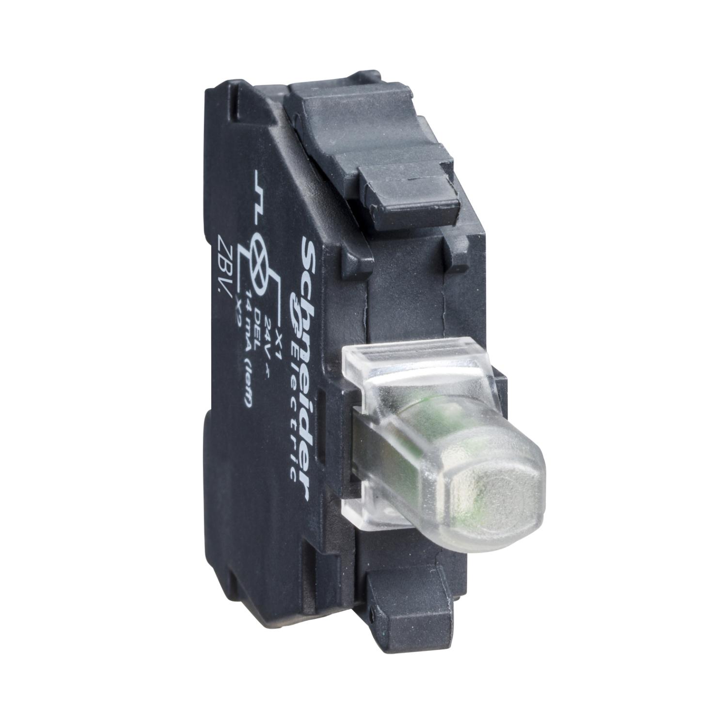 zbvg4 Schneider Electric Harmony XB Light Block LED Red Screw terminal