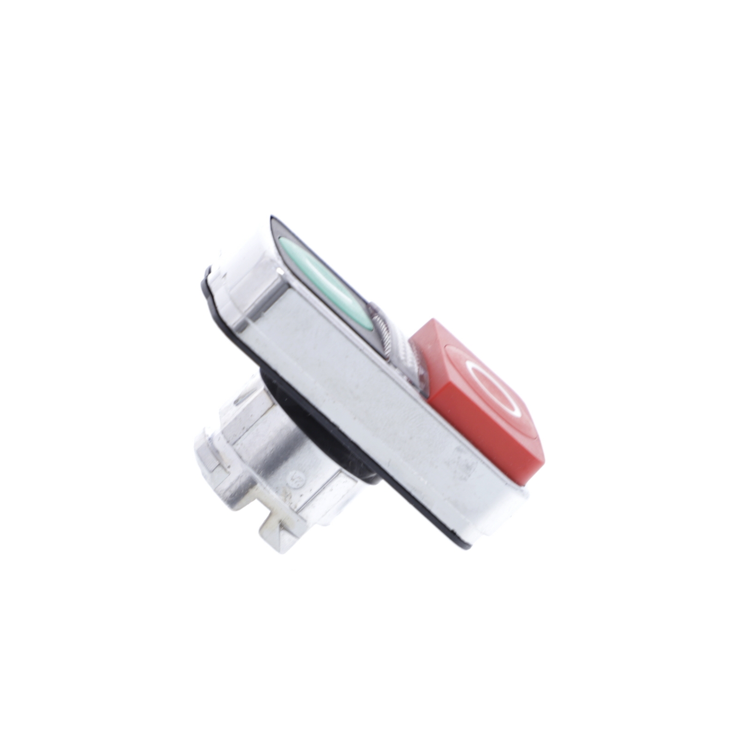 zb4bw7l3741 Schneider Electric XB4 Series, Green, Red Push Button Head, Green, I/O, Red, 22mm Cutout