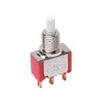 Littelfuse 8121 Series Push Button Switch, Momentary, Through Hole, 6.4 mm Cutout, SPDT, Green, Red, Yellow LED, 28 V dc