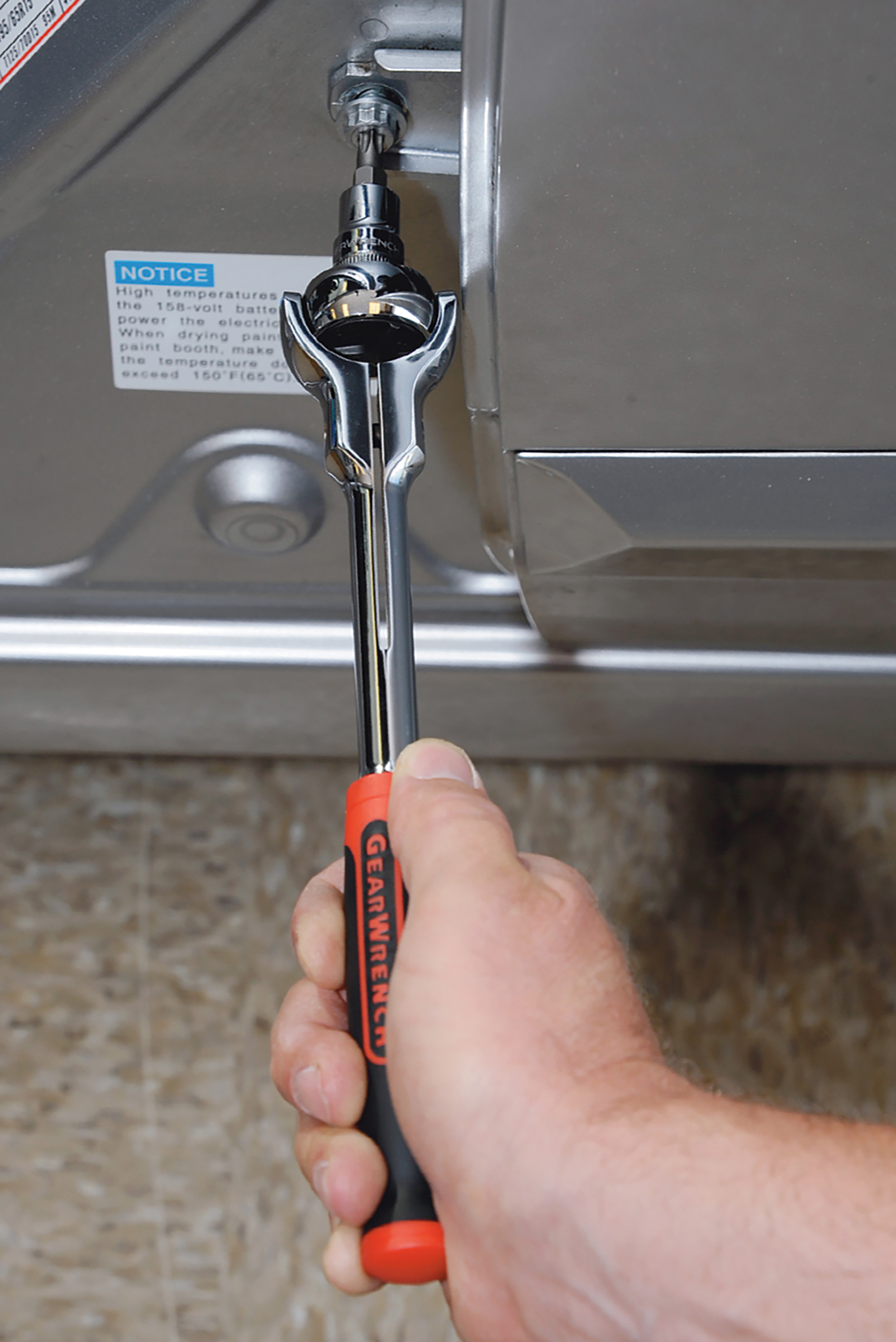 81225 GearWrench Ratchet with Cushion Grip Handle