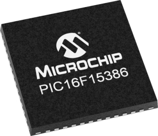 Microchip, 8 bit PIC, PIC16F15386 Microcontroller, 32 MHz, 28kB FLASH, 28-Pin UQFN