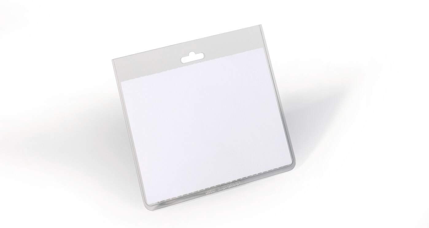 Durable Transparent Polyvinyl Chloride Name Badge