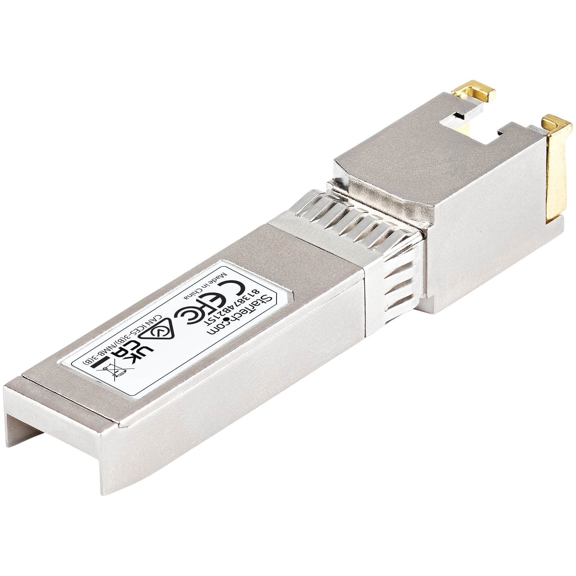 813874b21st StarTech.com RJ45  Copper  Transceiver Module, 10000Mbps