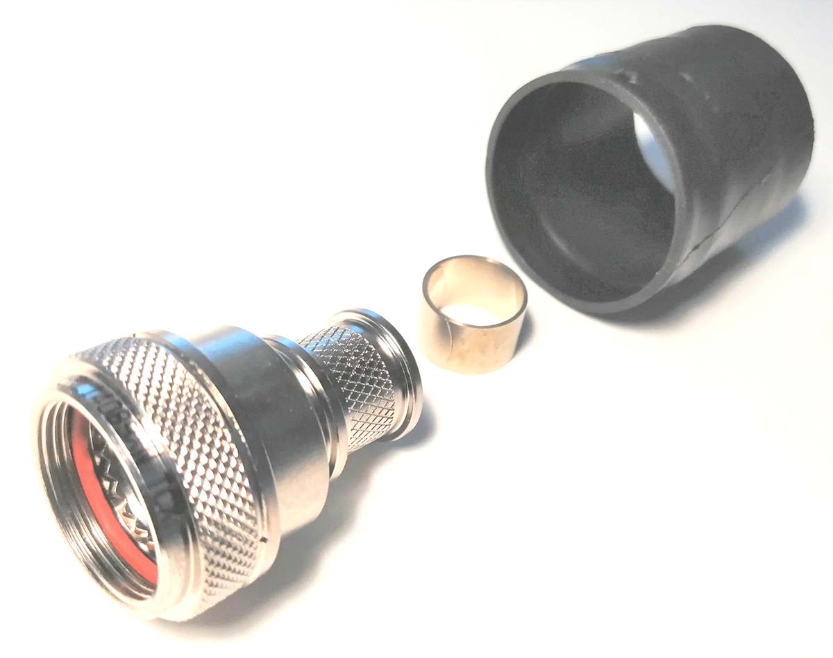 Amphenol Limited, BK4Size 18 Straight Circular Connector Backshell, For Use With 38999 III