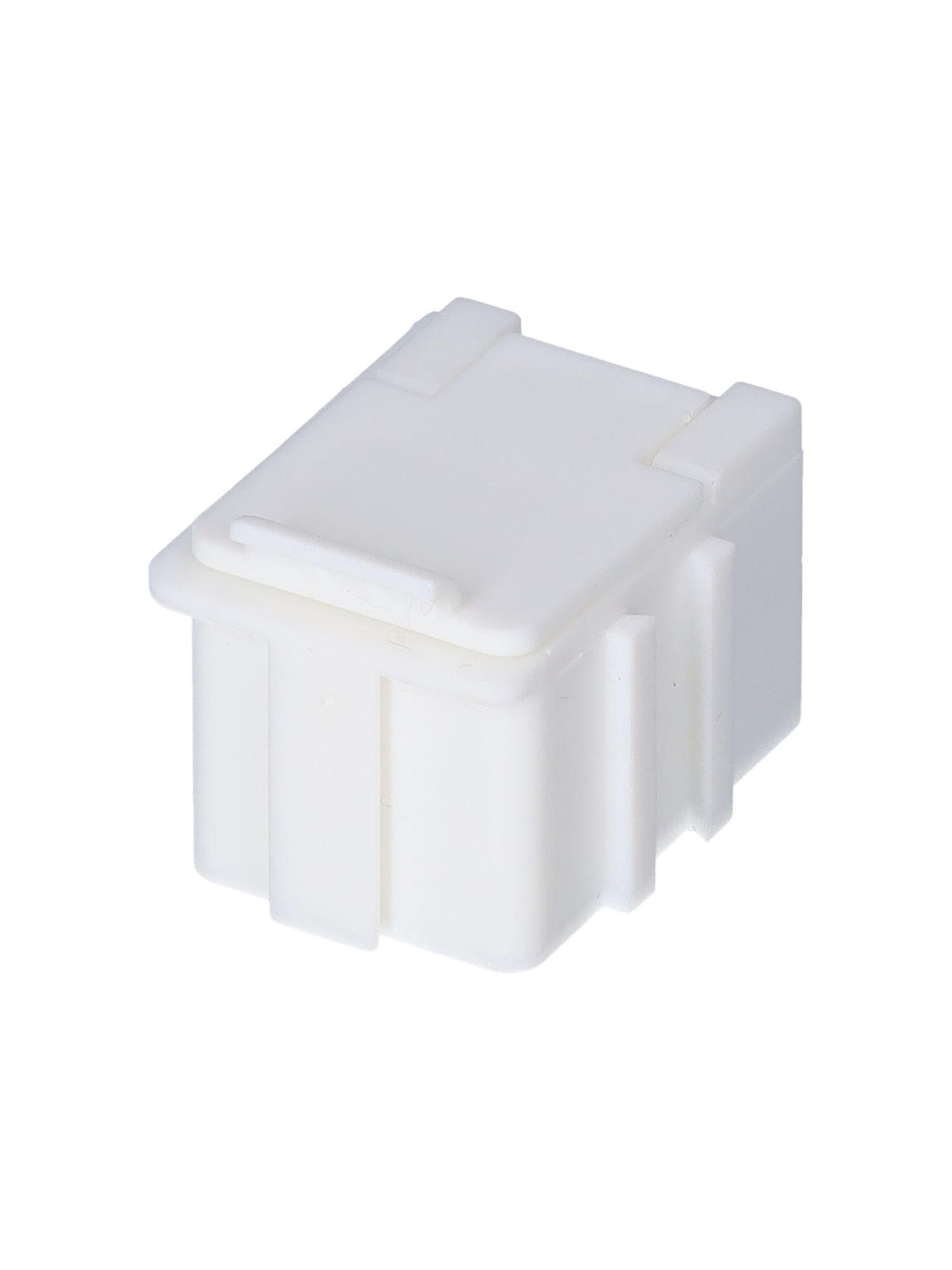 Licefa 1 Cell White Adjustable Compartments Compartment Box, 21 mm x 21.8mm x 29.4 mm