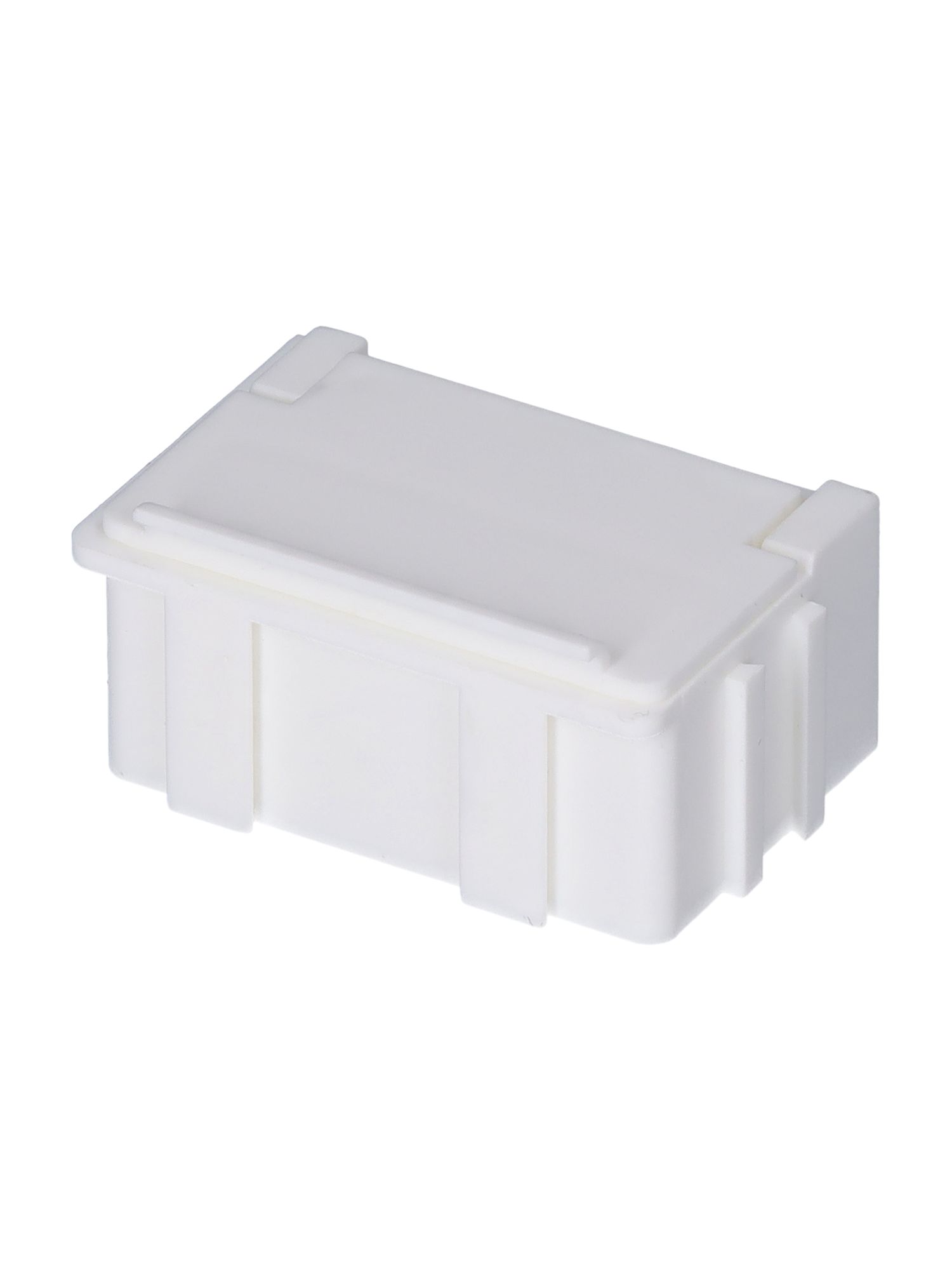 Licefa 1 Cell White Adjustable Compartments Compartment Box, 21 mm x 42.4mm x 29.4 mm
