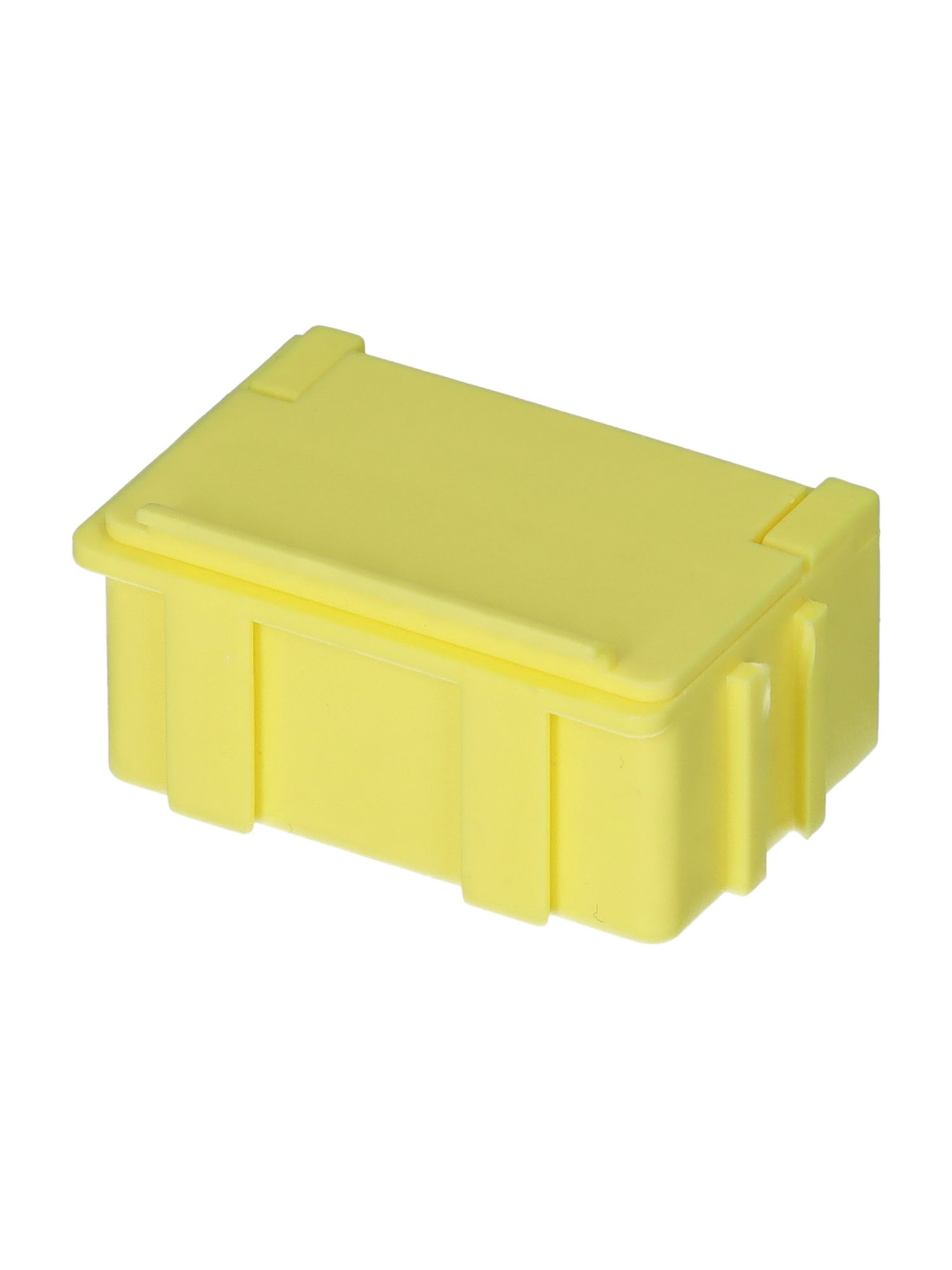 Licefa 1 Cell Yellow Compartment Box, 21 mm x 42.4mm x 29.4 mm