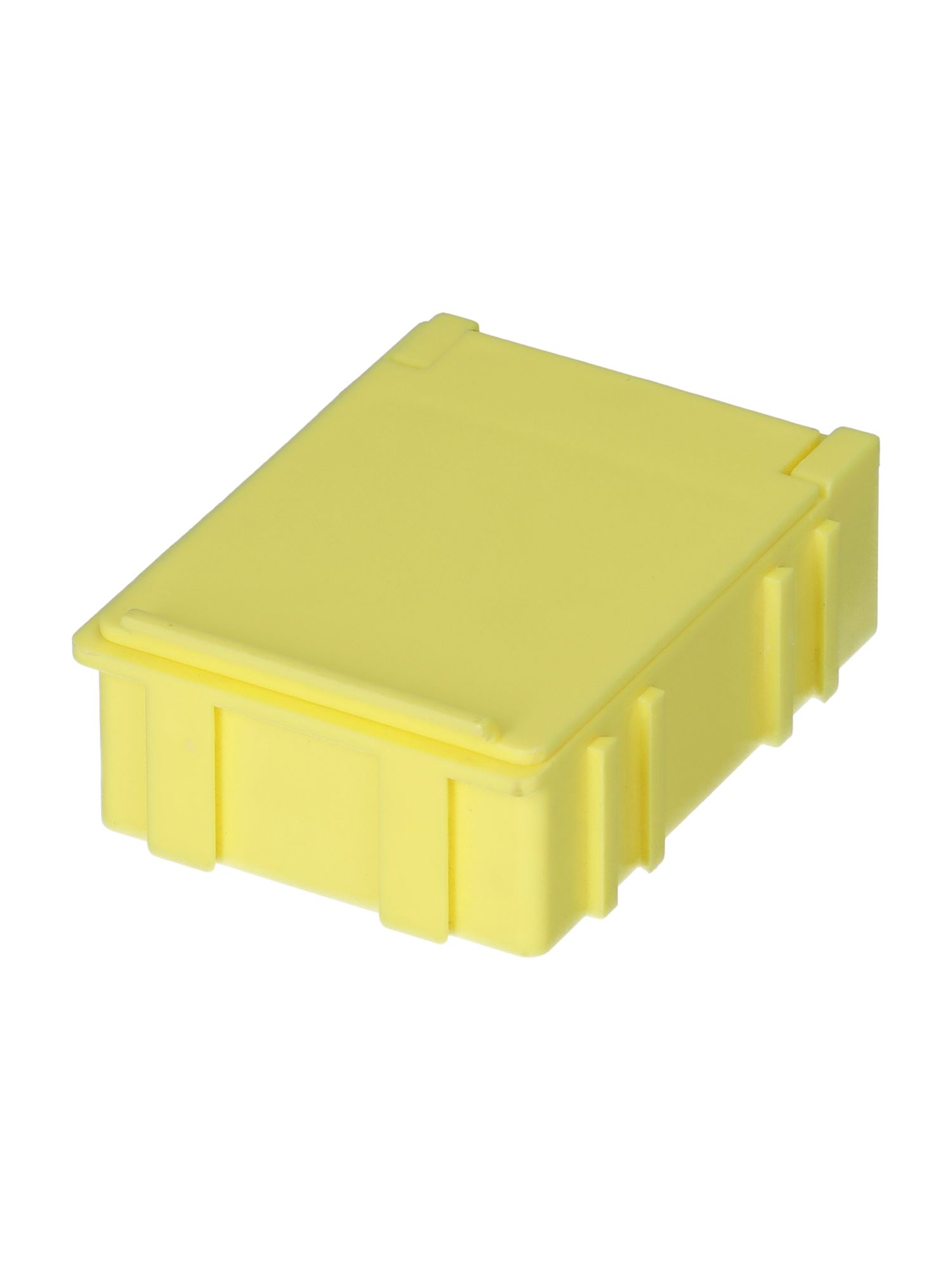 Licefa 1 Cell Yellow Adjustable Compartments Compartment Box, 21 mm x 42.3mm x 57.4 mm
