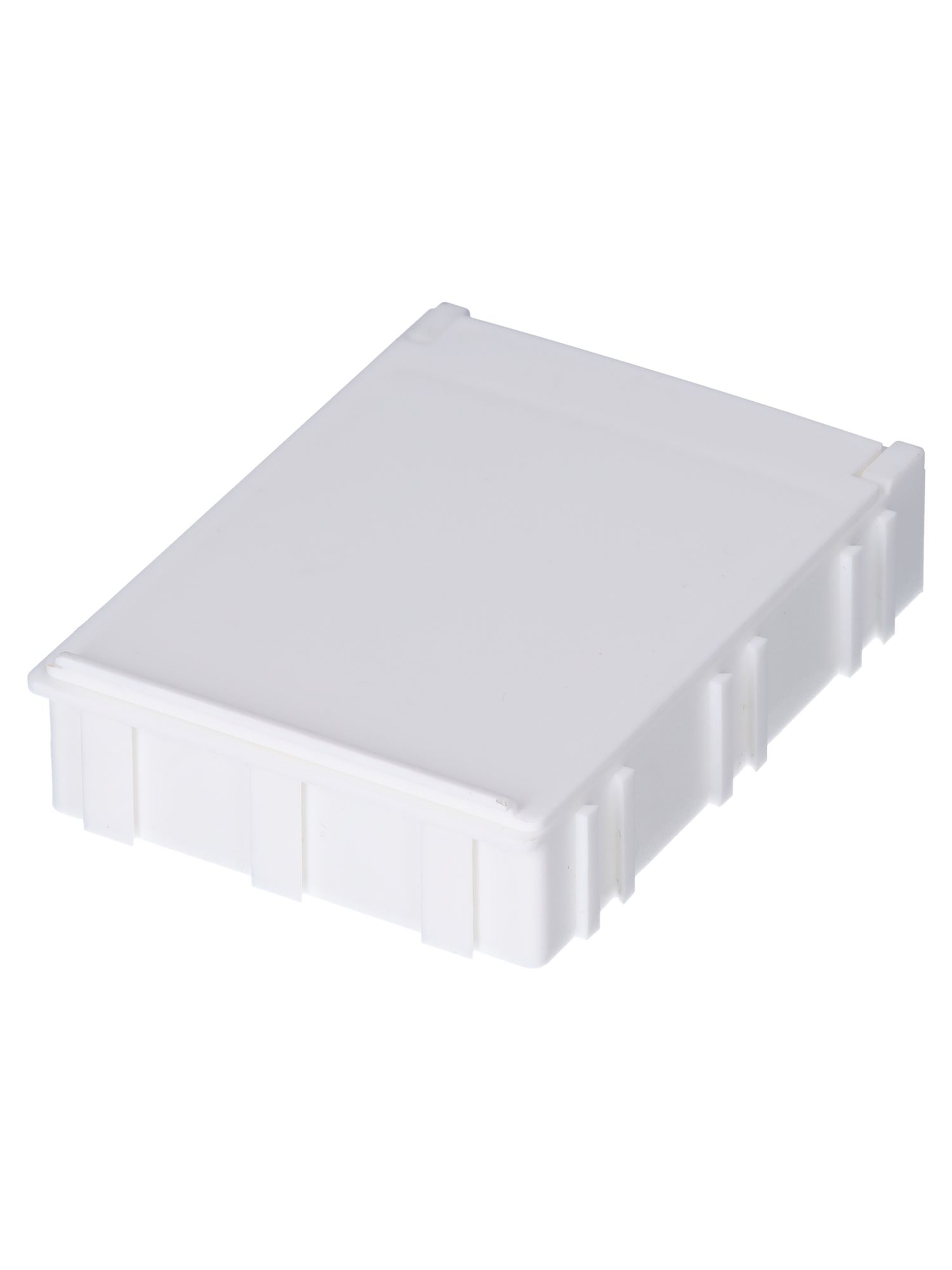 Licefa 1 Cell White Adjustable Compartments Compartment Box, 21 mm x 63mm x 85.3 mm
