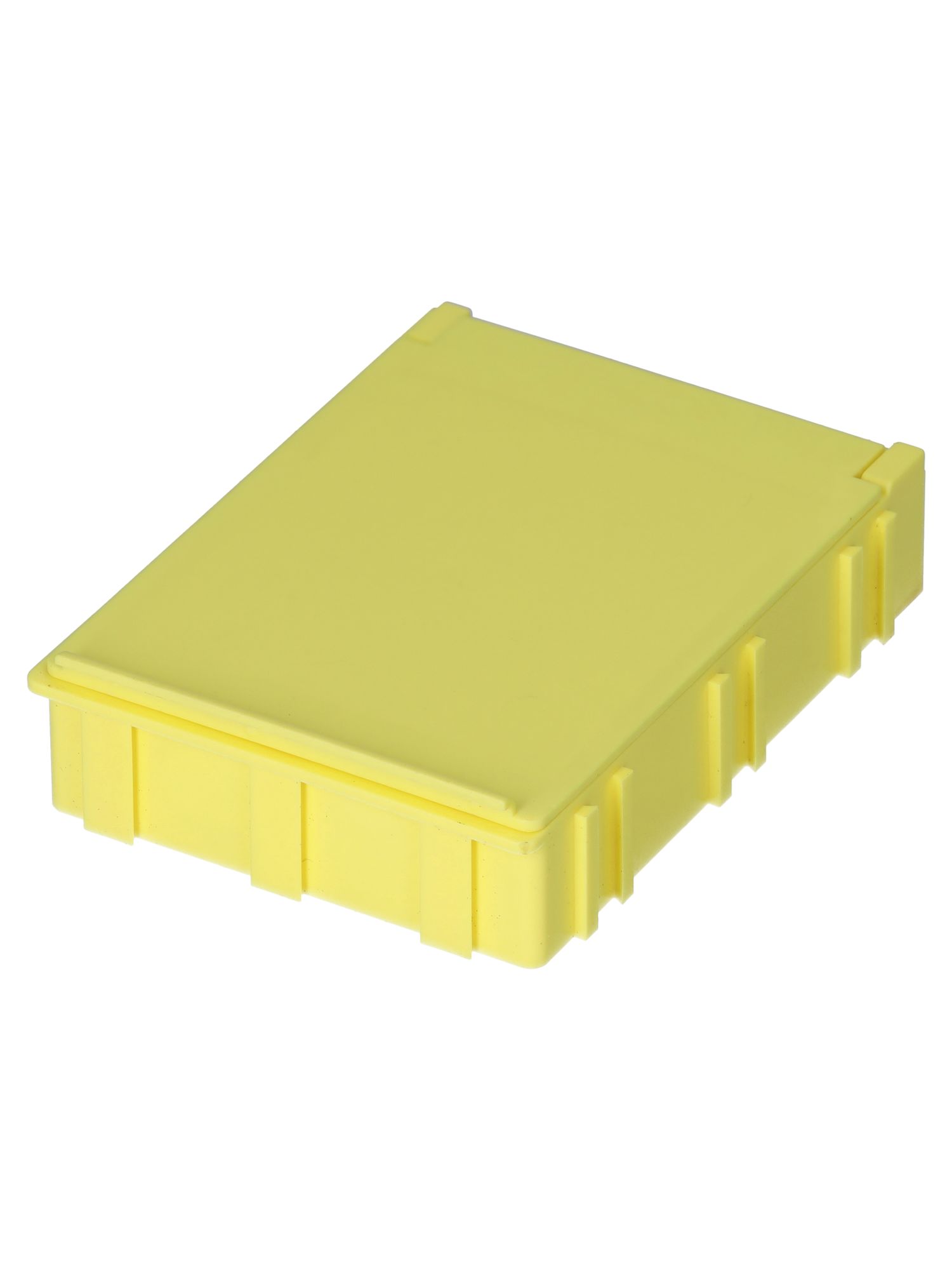 Licefa 1 Cell Yellow Adjustable Compartments Compartment Box, 21 mm x 63mm x 85.3 mm