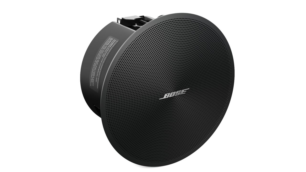Bose 20W White, Black RAL 9005 Speaker Ceiling Speaker 19000 Hz, 85 Hz, 16 Ω