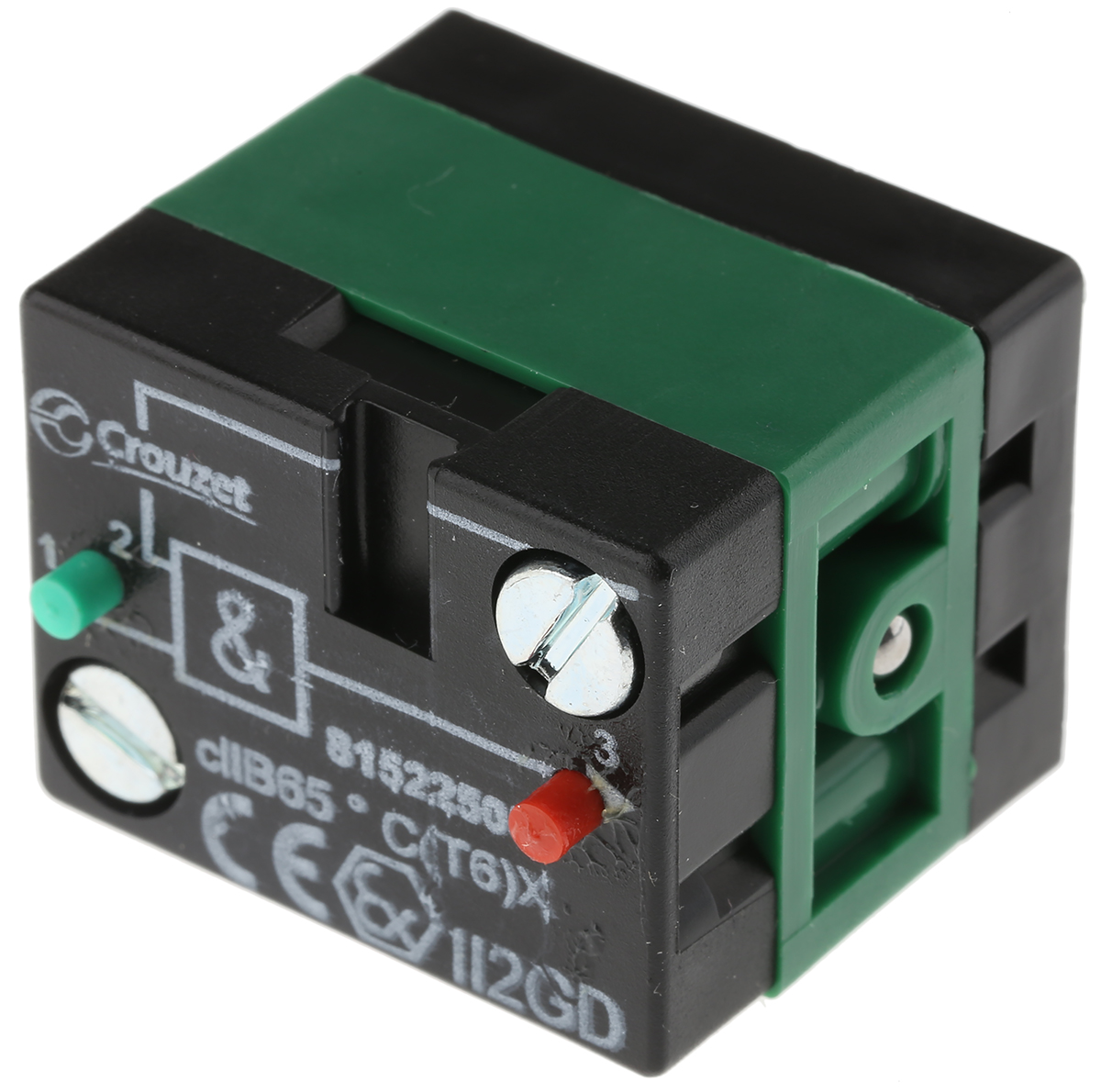 Crouzet 8 bar Pneumatic Logic Controller with NOT, Inhibition, AND, OR function