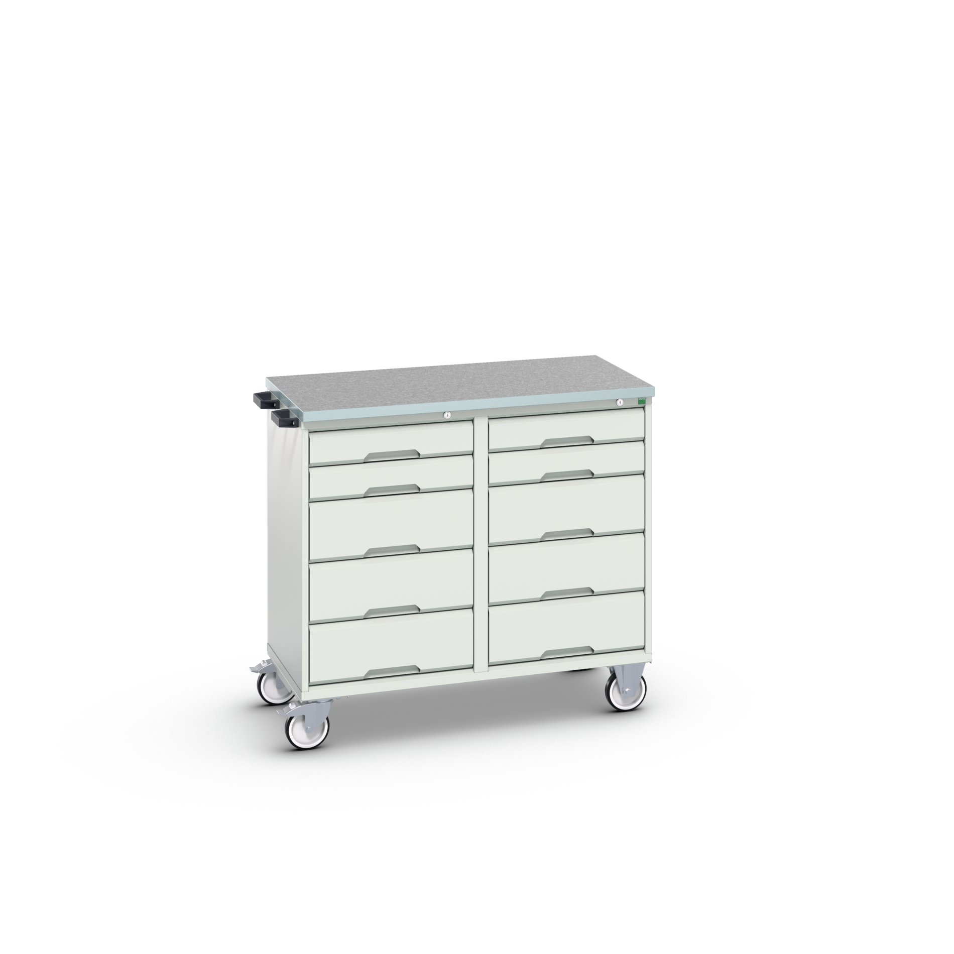 Bott Steel Trolley Trolley, 1050 x 600 x 980mm, 200kg Load