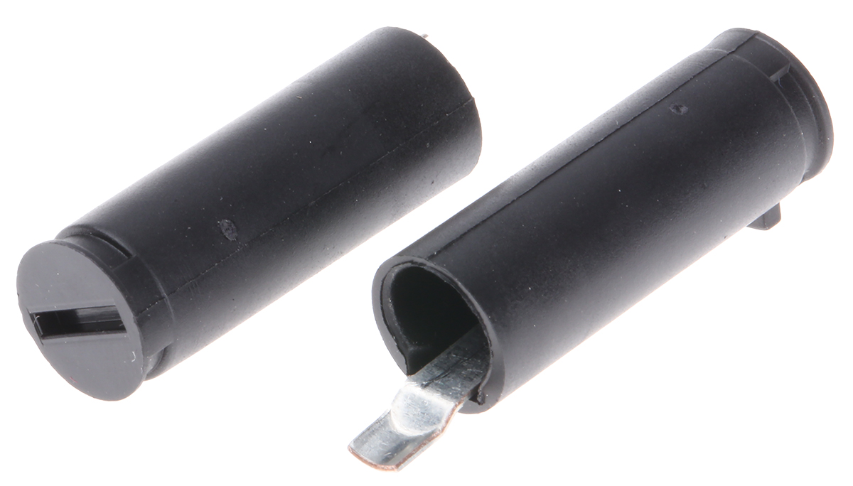 Littelfuse 816 Series Polyamide Panel Mount Fuse Cover, IP64, IP40, UL, CSA