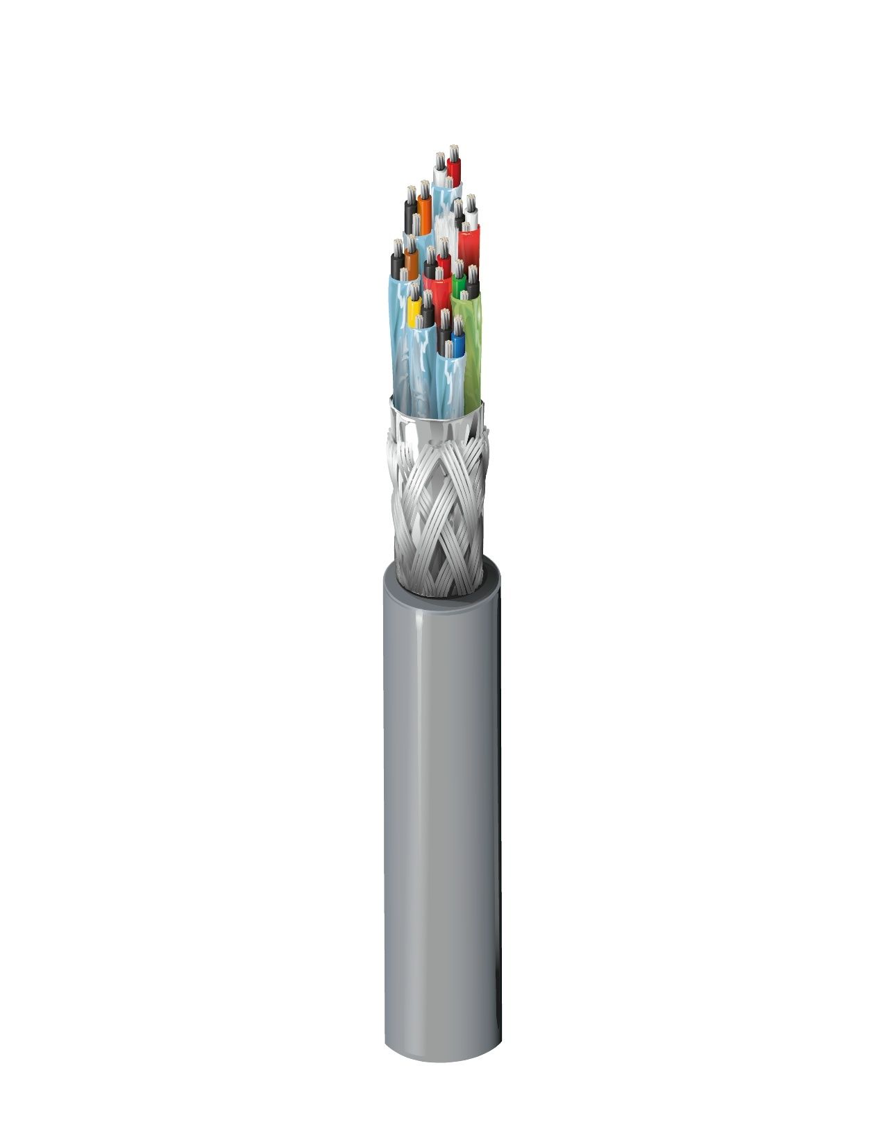 Belden 8168 Series Data Cable, 8 Pairs, 0.25 mm², 30 m, Silver Sheath Polyvinyl Chloride