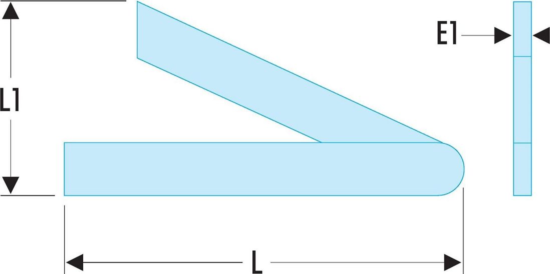 81715 Facom 150 mm Metric, kg Engineer Square