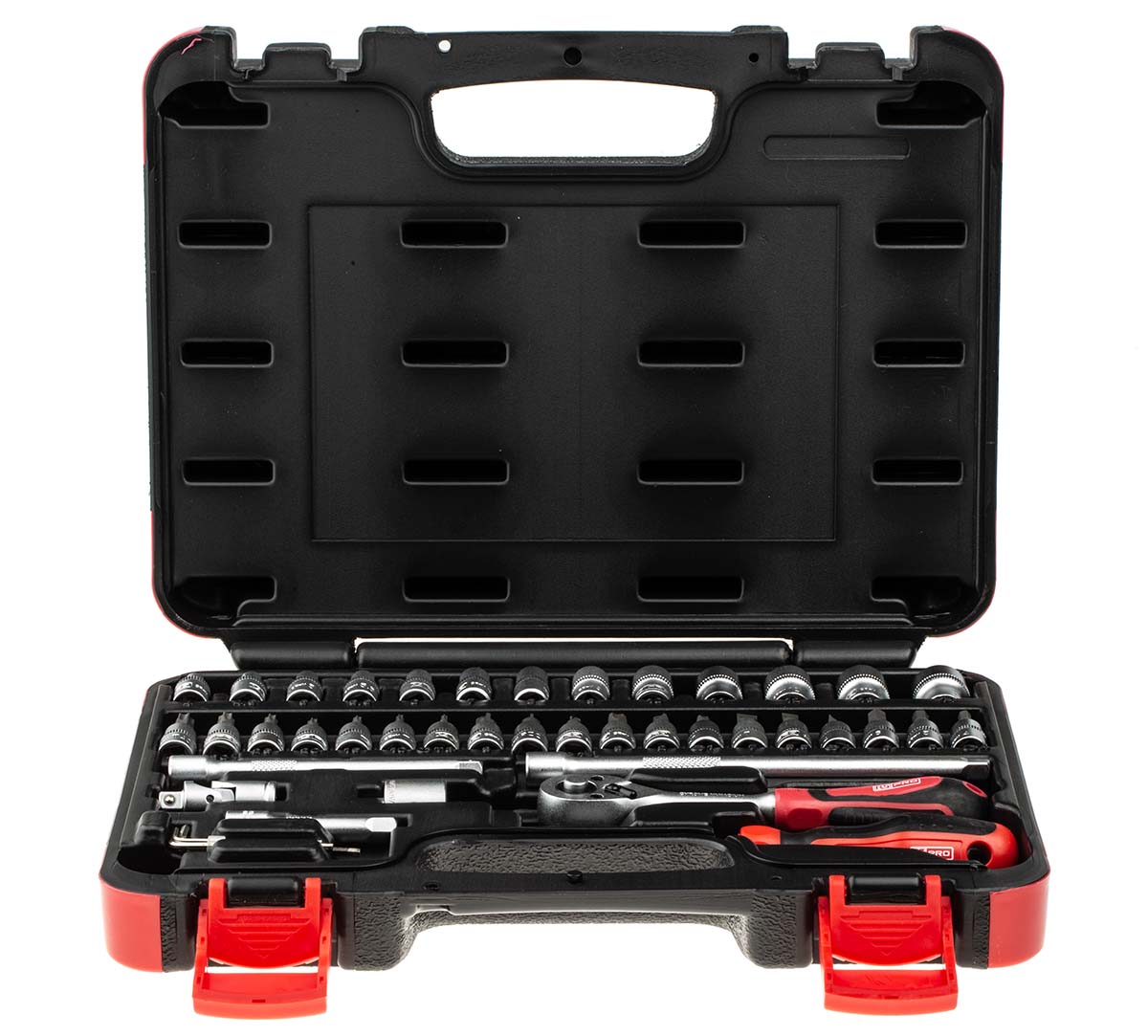 817-9224 RS PRO 43-Piece 1/4 in Hexagon, Slotted, Torx Socket Set