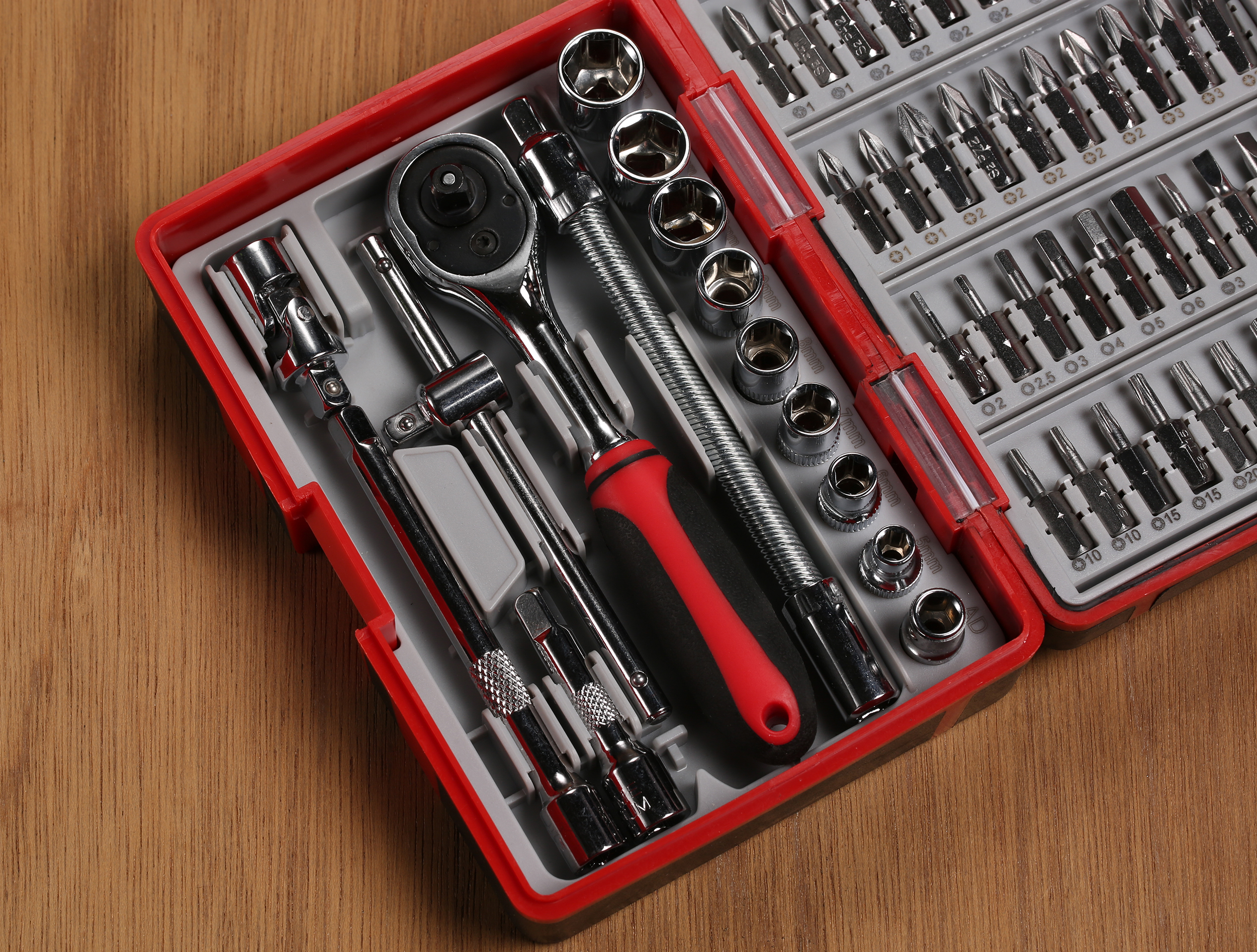 817-9236 RS PRO 55-Piece 1/4 in Hexagon Socket Set