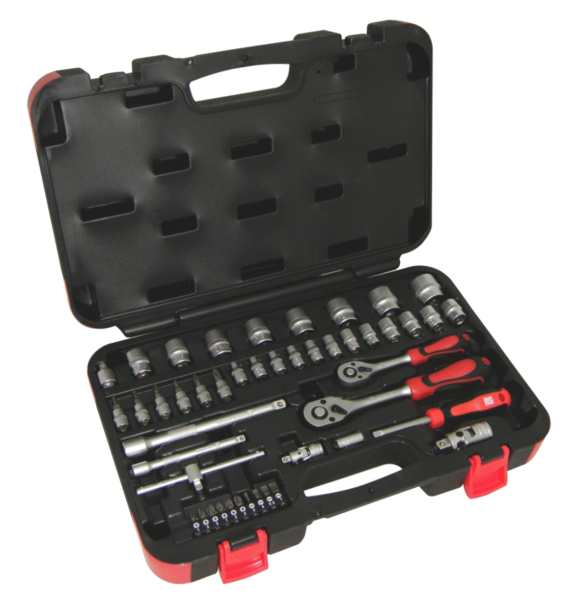 RS PRO 46-Piece 1/4 in, 3/8 in Hexagon Socket Set