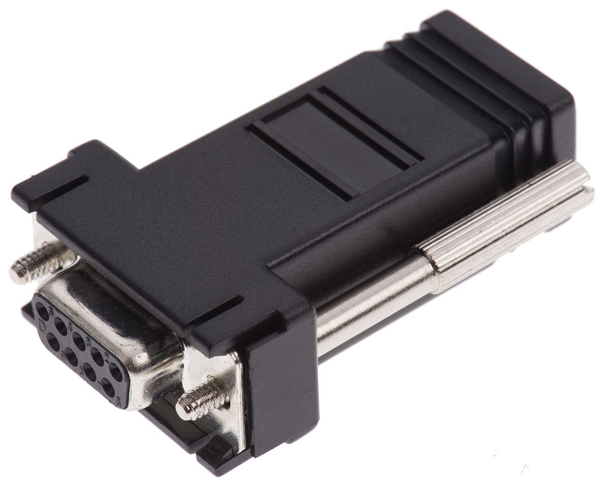 RS PRO D-Sub Adapter 9-Way D-Sub to Female Female RJ11 Female Female