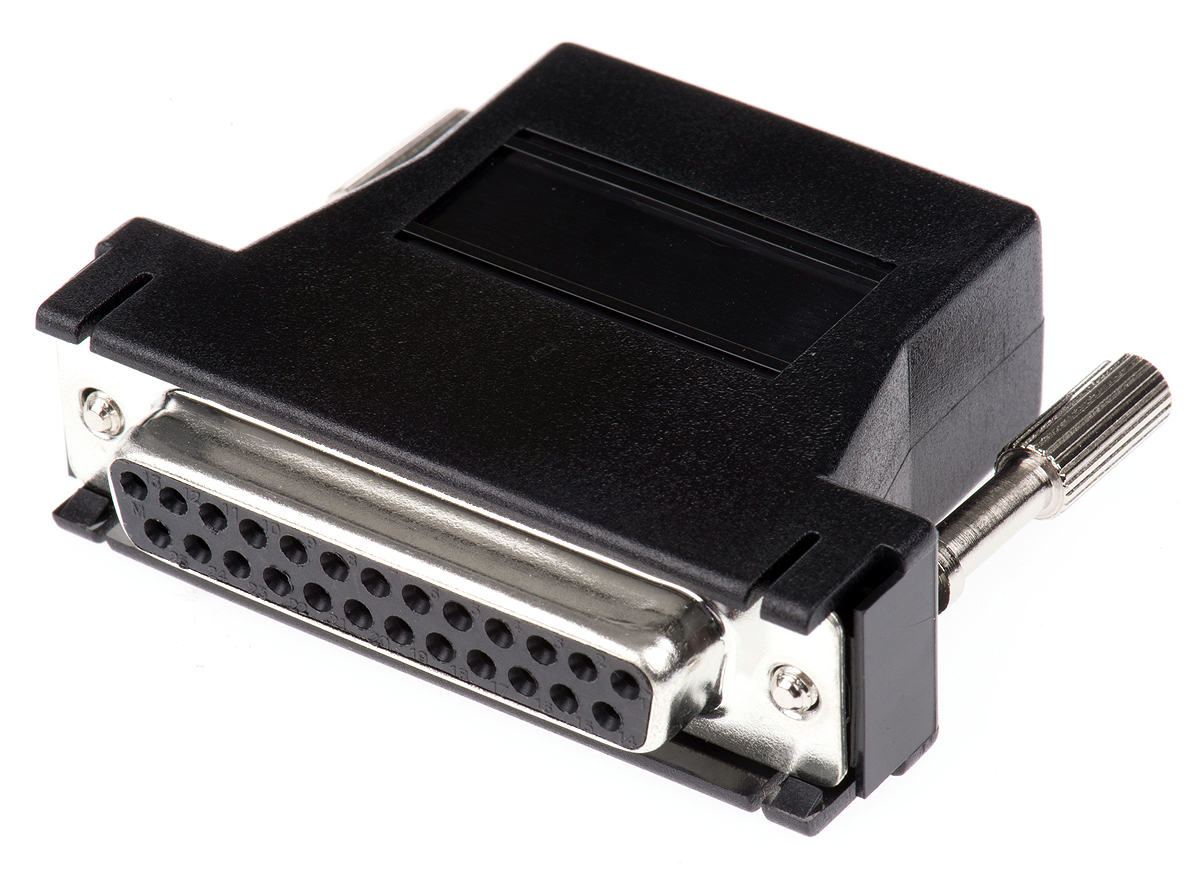 RS PRO D-Sub Adapter 25-Way D-Sub to Female Female RJ45 Female Female