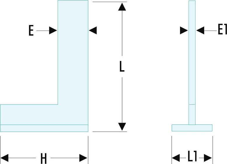 819200clo Facom 200 mm kg, Metric Engineer Square