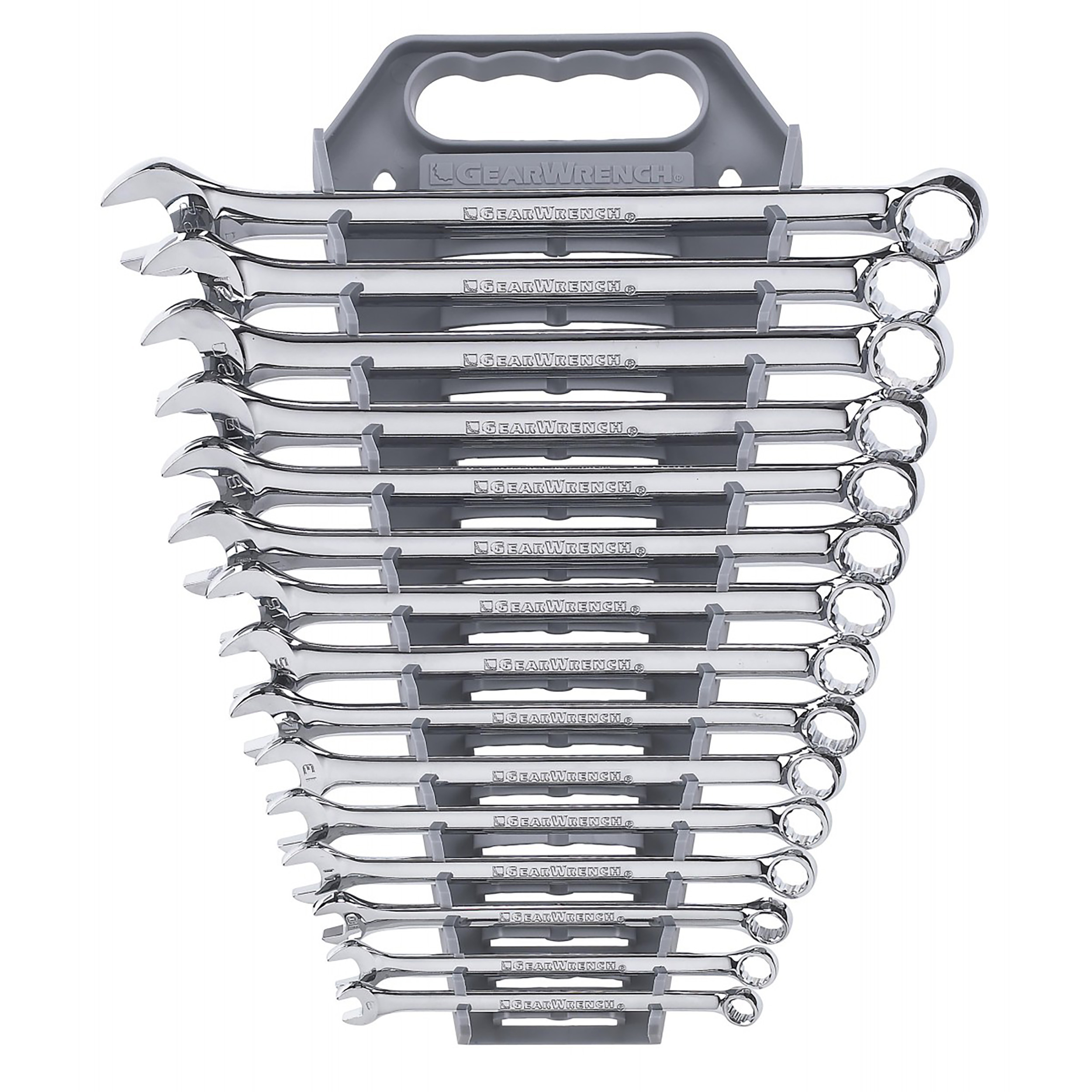 GearWrench 15-Piece Spanner Set, 8 to 22 mm, Alloy Steel
