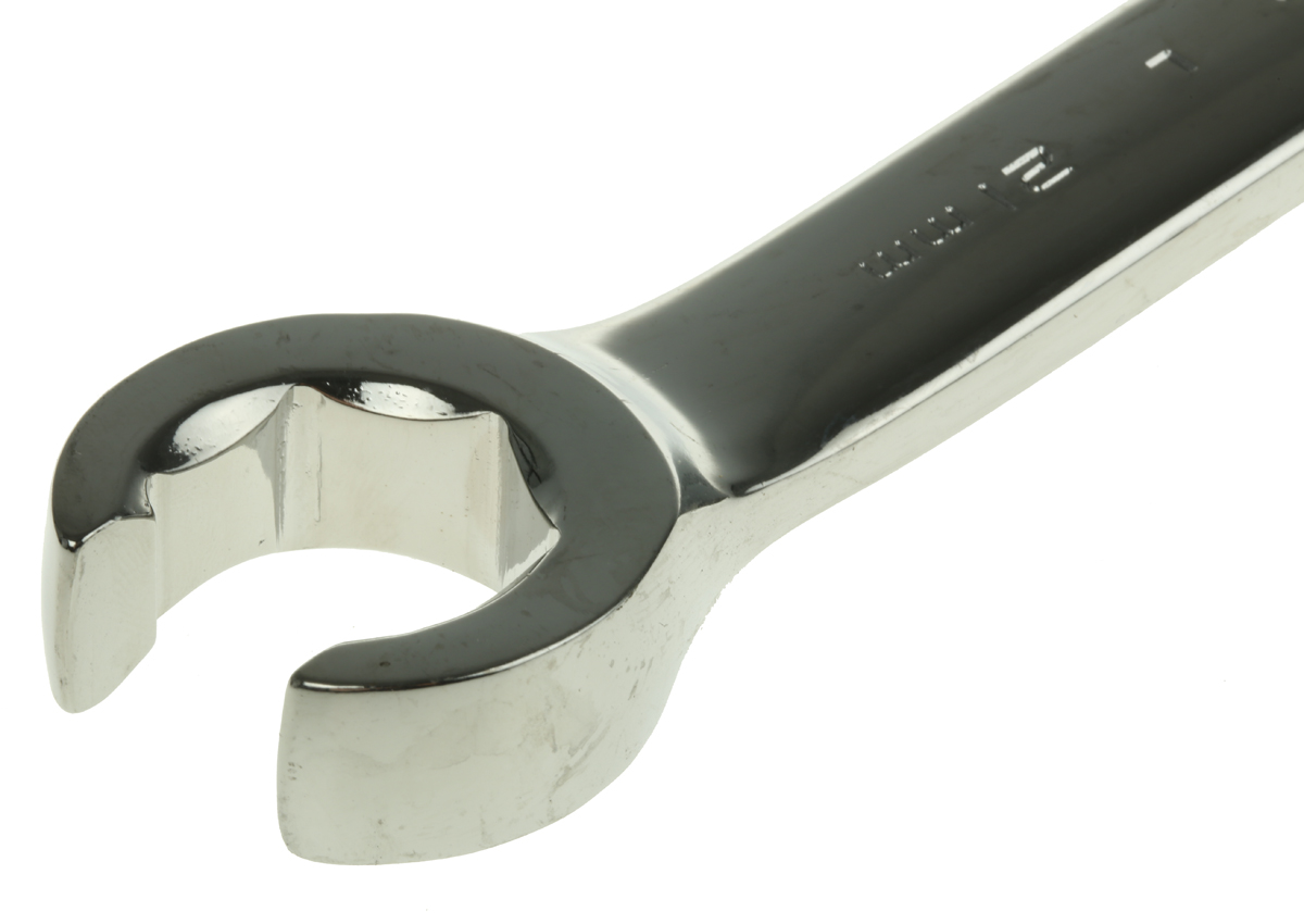 81906 GearWrench 6-Piece Crow Foot Spanner Set, 9 x 11 to 19 x 21 mm, Alloy Steel
