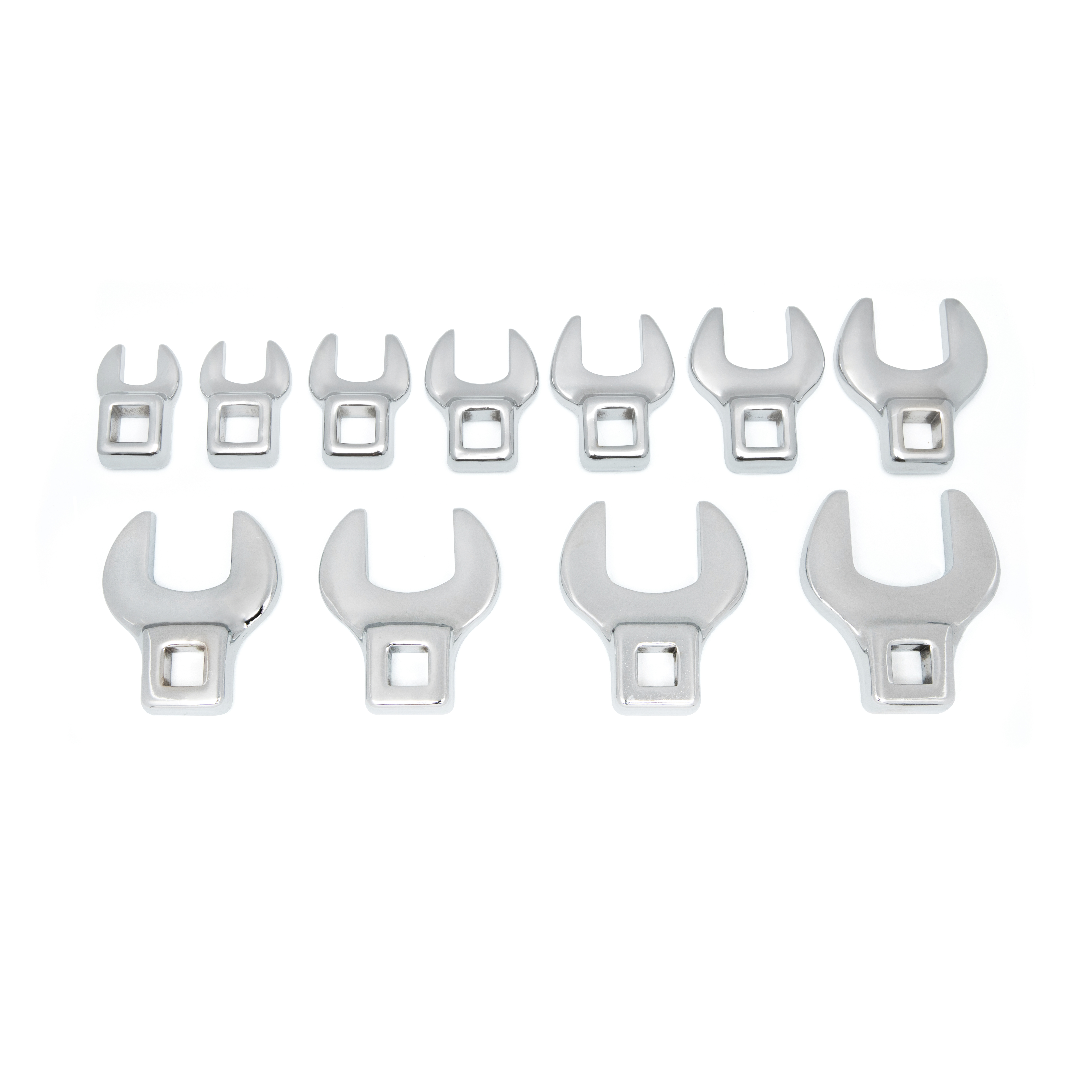 GearWrench 11-Piece Crow Foot Spanner Set, 15/16 to 1 in, Alloy Steel