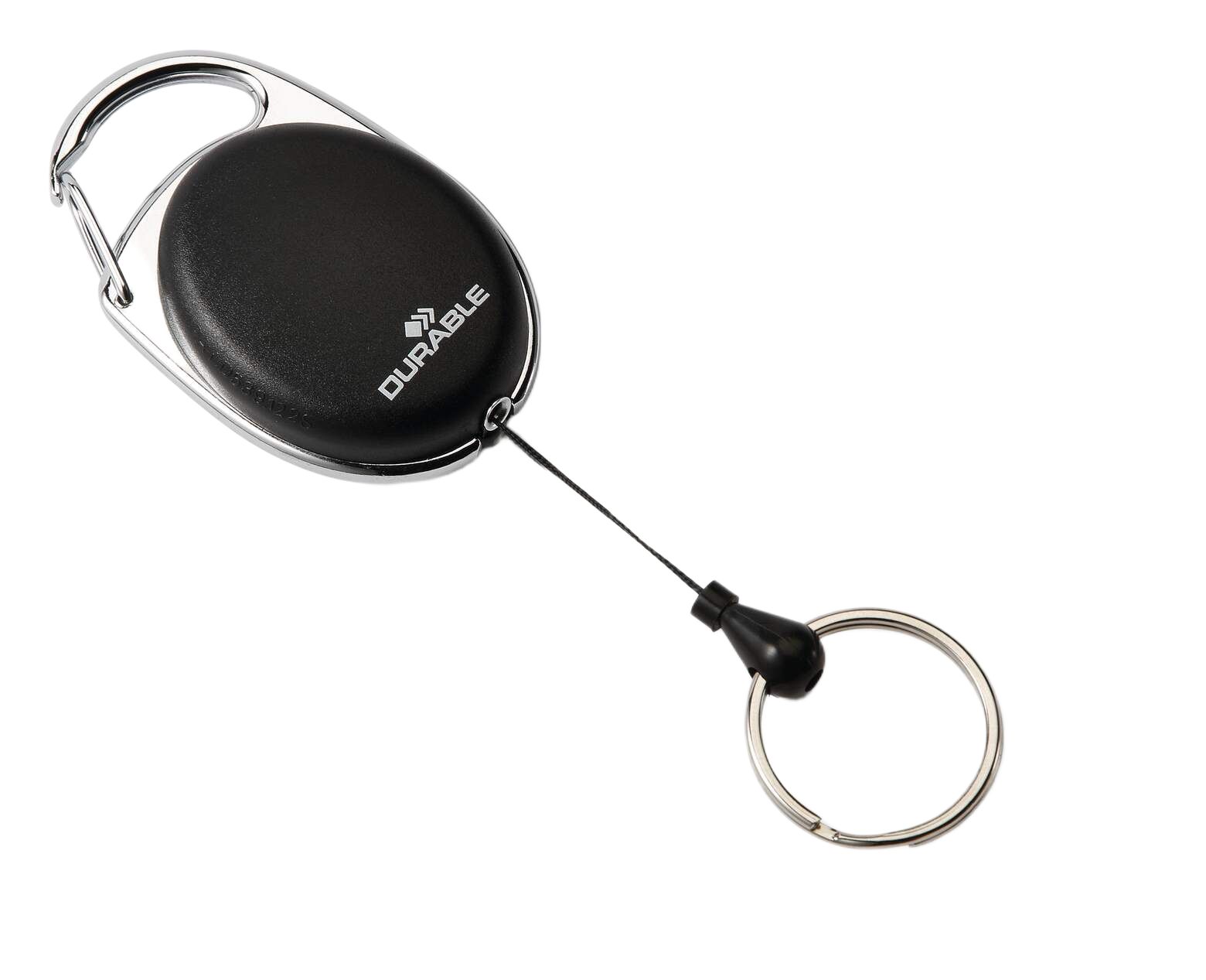 Durable Black Metal, Plastic Badge Reel Badge Reel