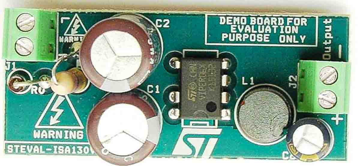 STMicroelectronics Demonstration Board Power Management for VIPer06XN for Power Supply