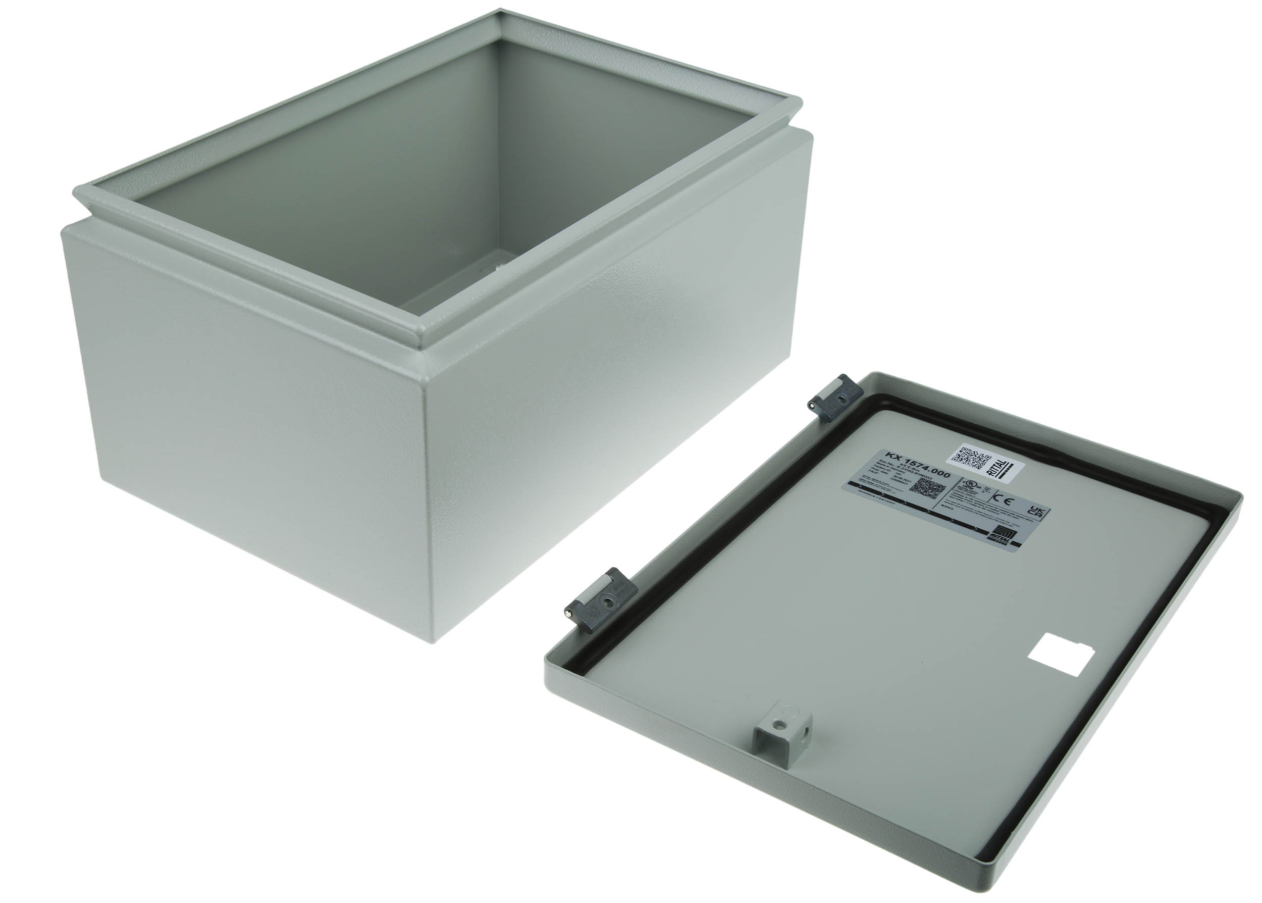 1554000 Rittal Sheet Steel Metal Enclosure, 120mm x 300 mm x 200 mm