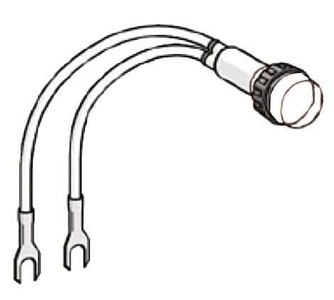 Schneider Electric Clear Pilot Light, 240 V