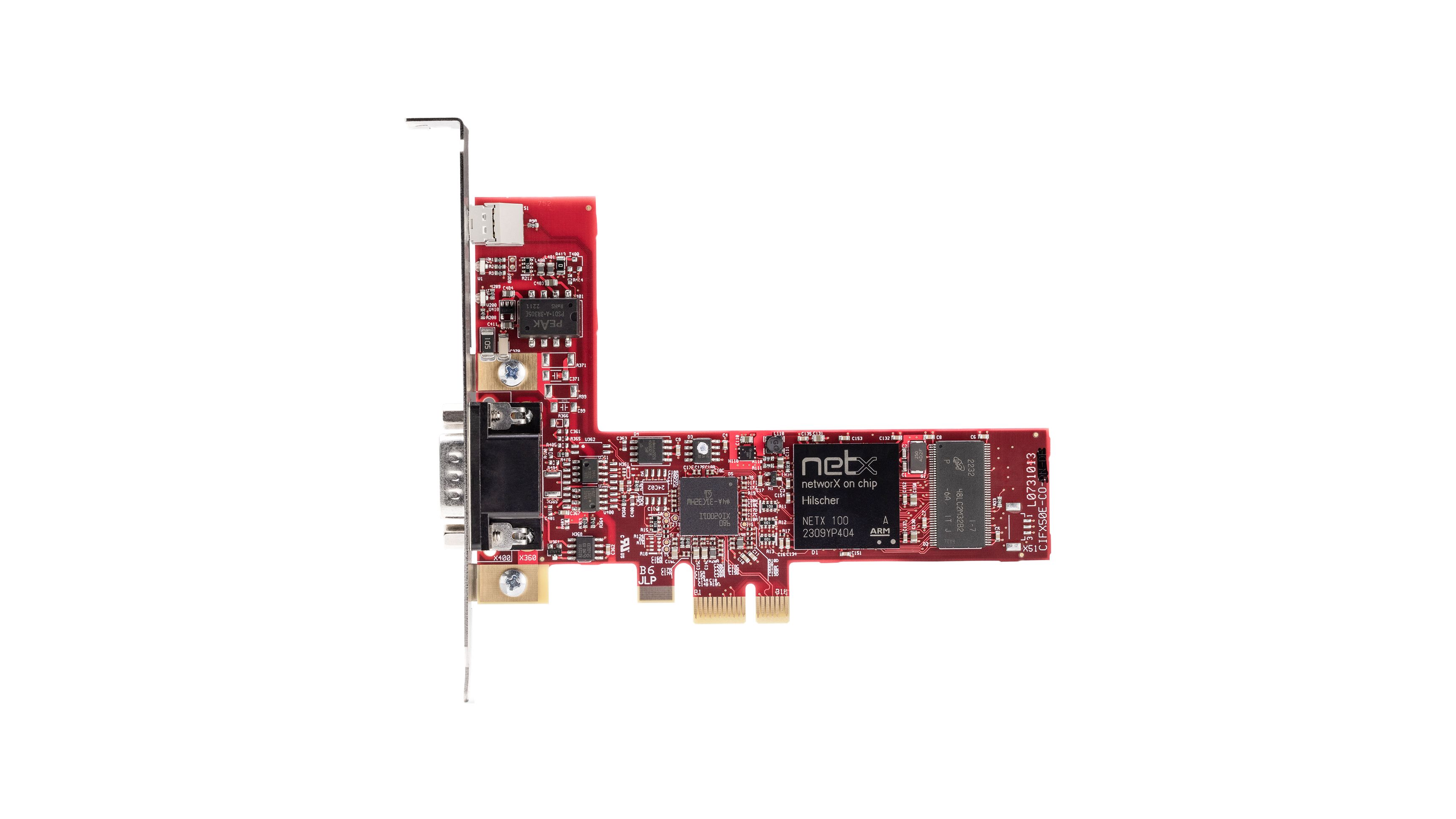 Hilscher 1 PCI Express D-sub, 9 Pin Serial Card