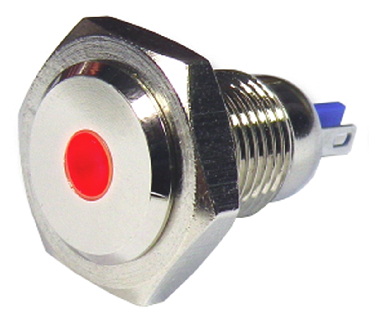RS PRO Red Panel Mount Indicator, 24V, Lead Wire Termination, IP67