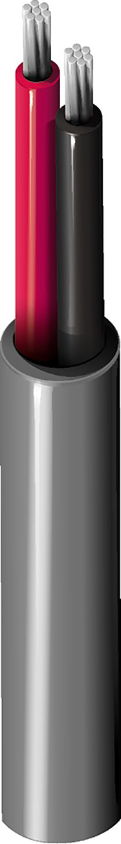820500u152 Belden 8205 Series 1 Unscreened, 152 m, Silver
