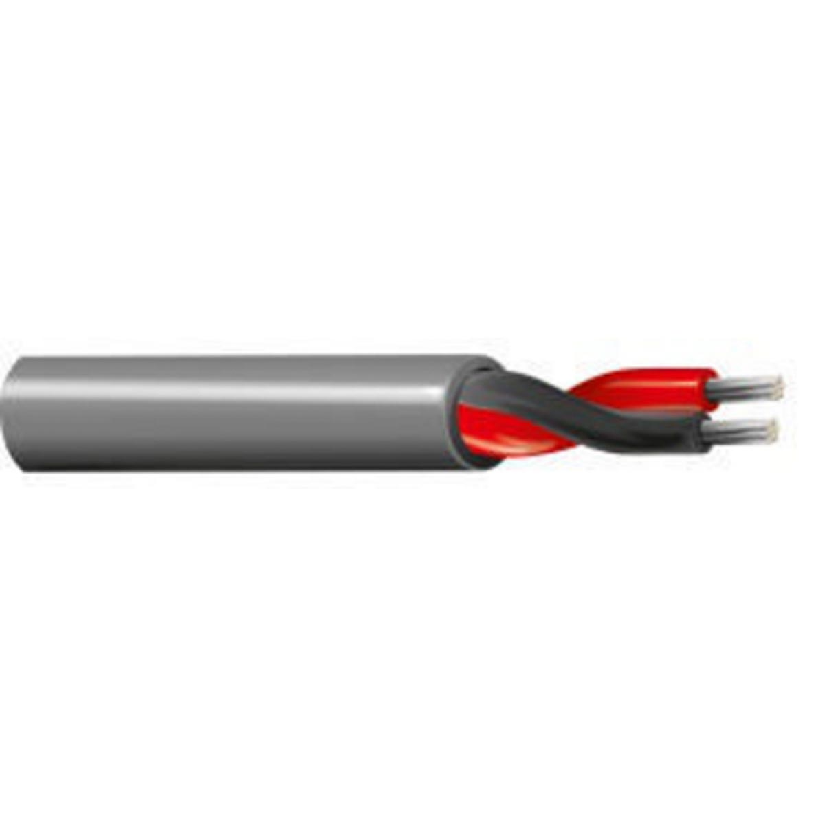 Belden 8205NH Series Data Cable, 1 Pairs, 0.5 mm², 304 m, Silver Sheath Low Smoke Zero Halogen