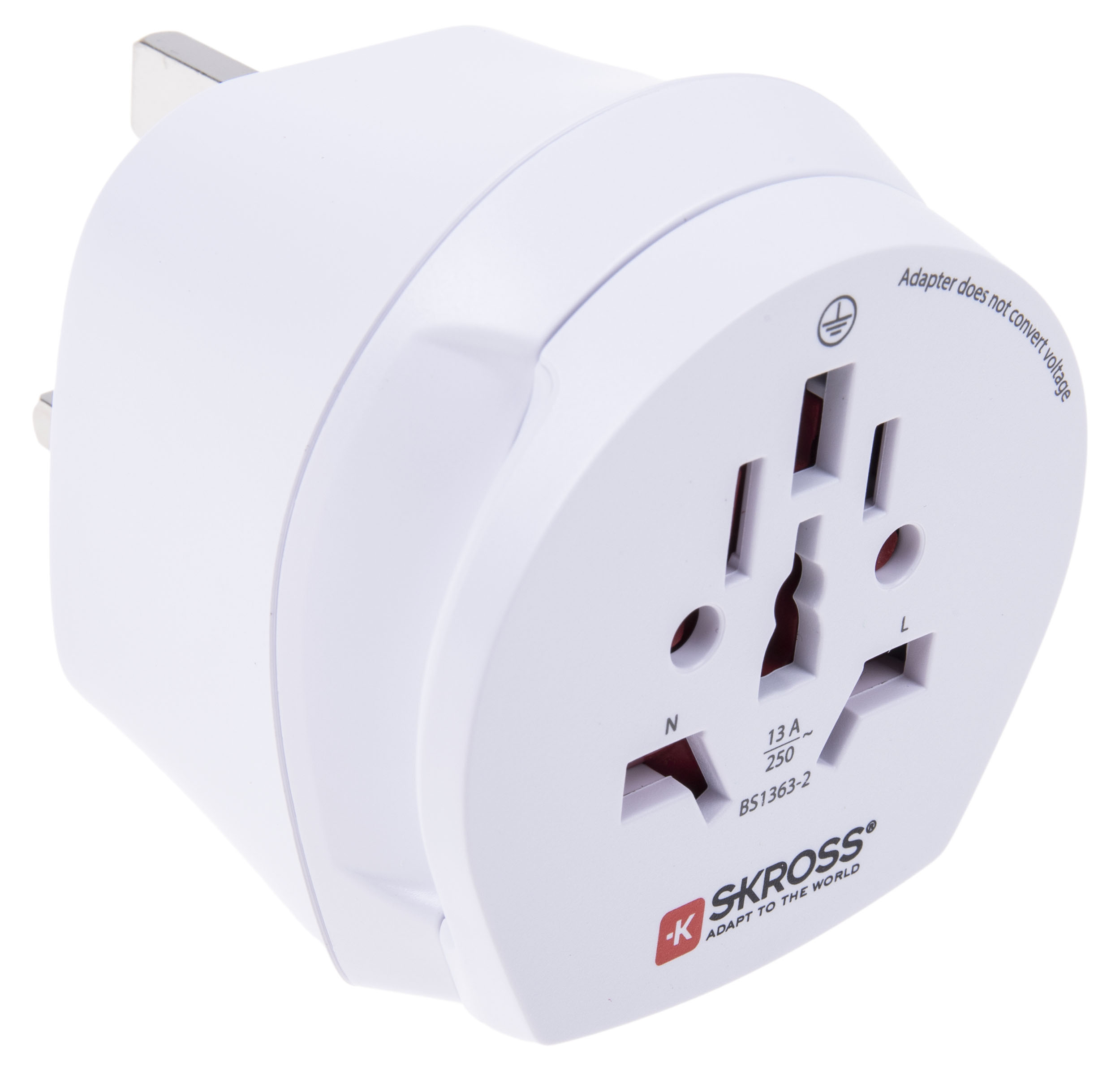 SKROSS Travel Adapter USA, Europe, China, Australia Europe, 13A