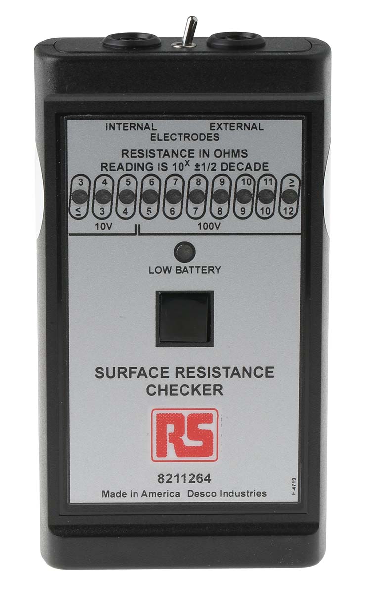 RS PRO Surface ESD Tester
