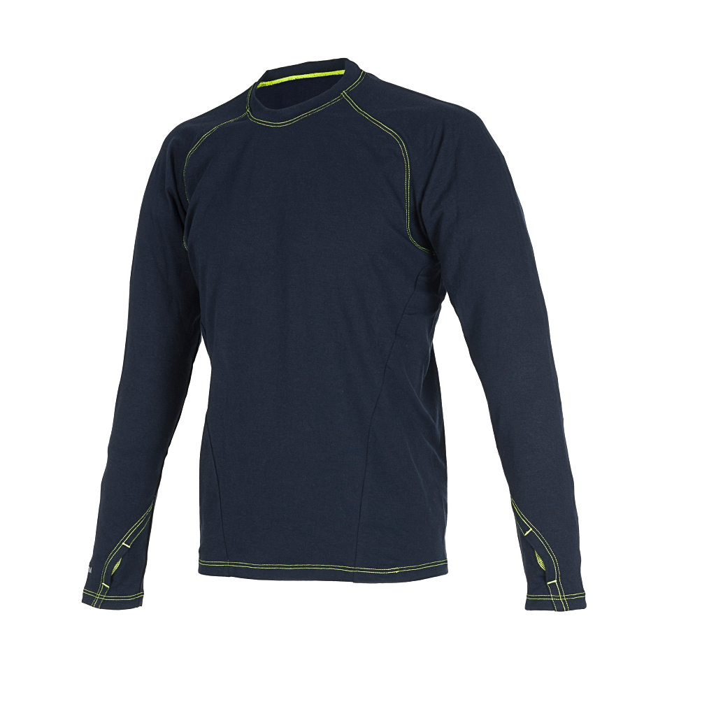 ProGARM Navy Yarn Thermal Shirt, XL