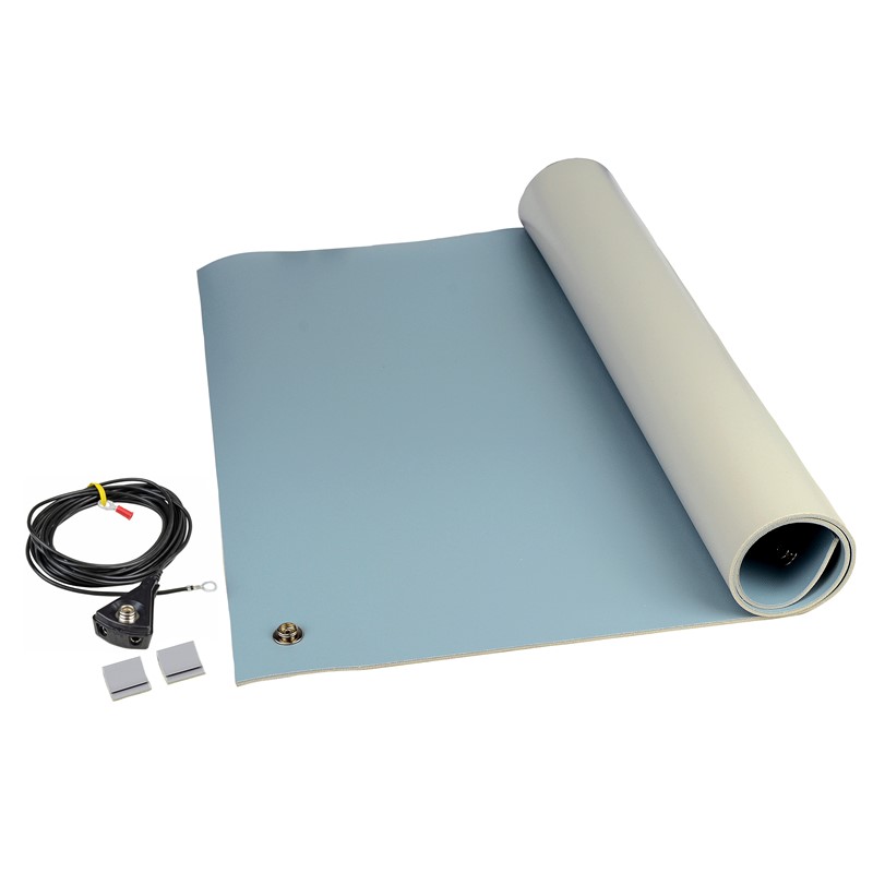 SCS Blue ESD-Safe Mat Table, 1.2 m x 600mm x 3.5 mm