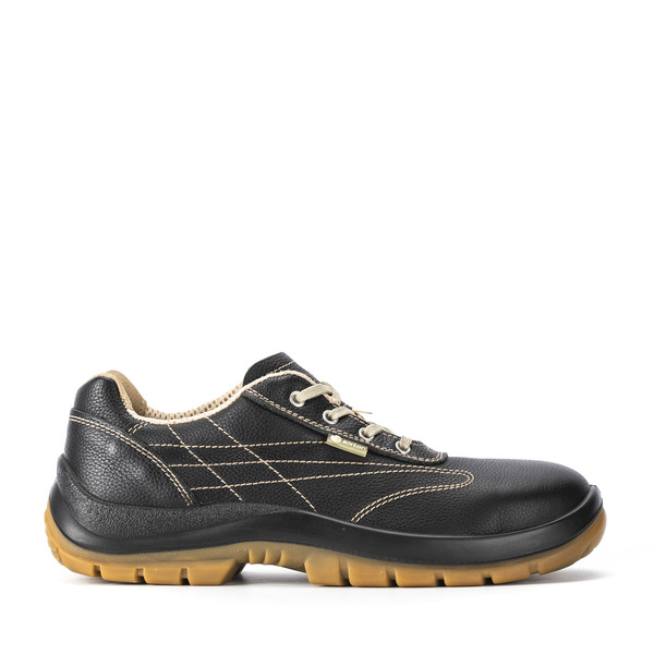 Sixton CAPRI Unisex Black, Ivory Fibreglass Low Safety Shoe, UK 8, EU 42