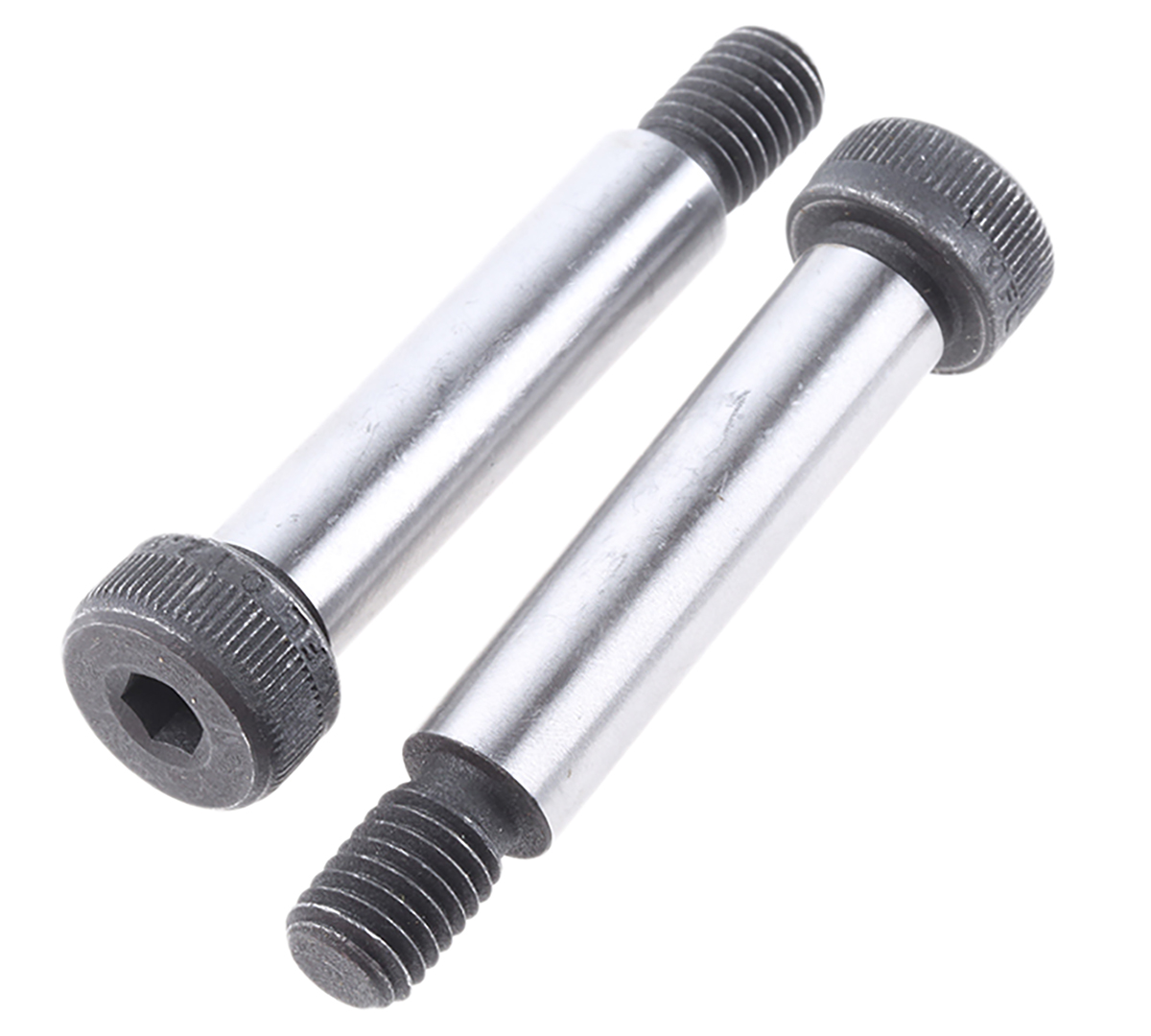 RS PRO M10 Shoulder Bolt, Steel, Hex Socket, 50 mm, Shoulder Dia. 12 mm