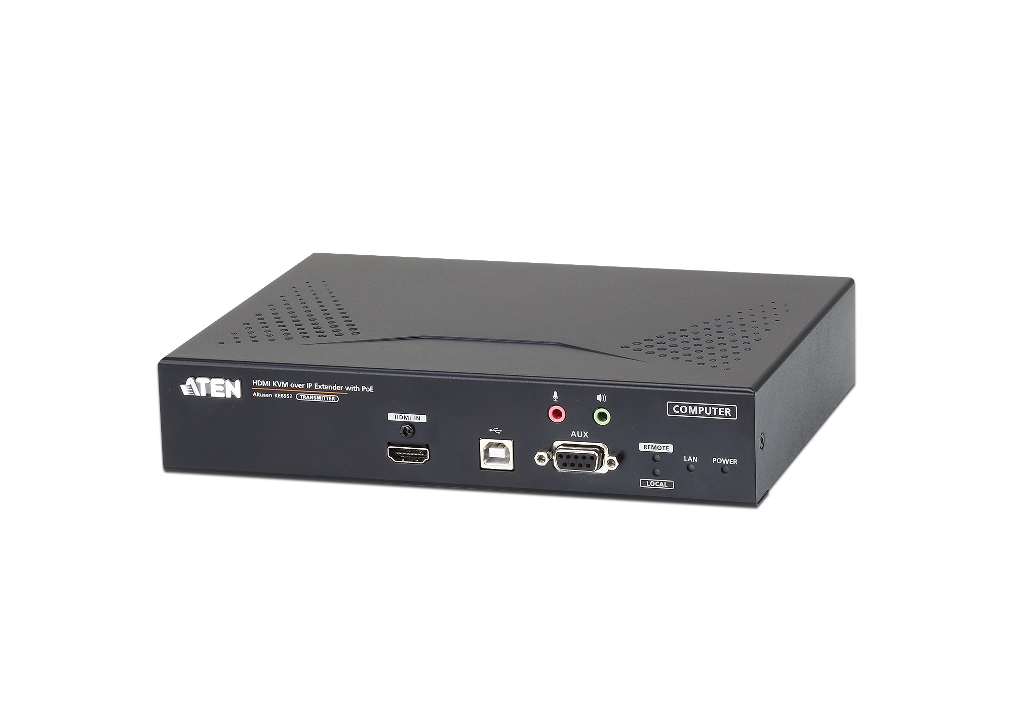 Aten 11 Port Quad Monitor USB HDMI KVM Switch, 3.5 mm Jack 3840 x 2160 Maximum Resolution