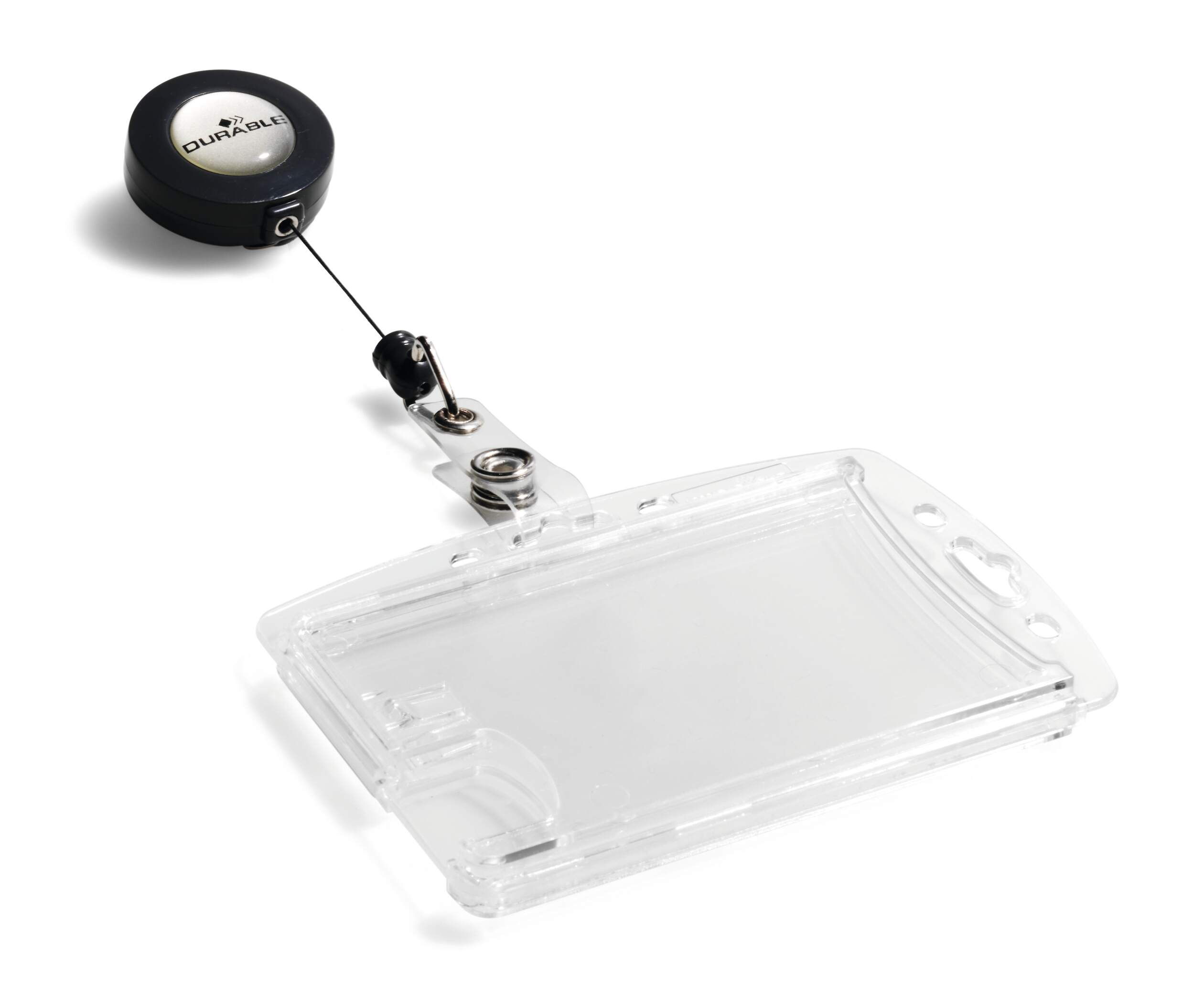 Durable Transparent Polystyrene Name Badge