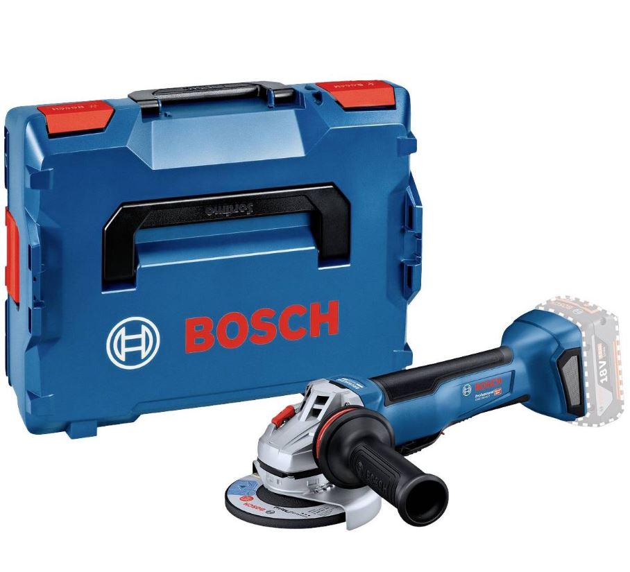 06019j4102 Bosch GWS 18V-10 P 125mm Cordless Angle Grinder, Cordless