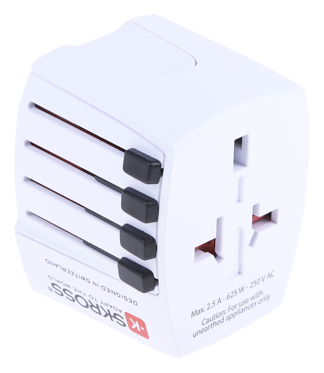 SKROSS Travel Adapter Australia, China, Europe, India, Israel, Japan, South Africa, USA Australia, China, Japan, USA,