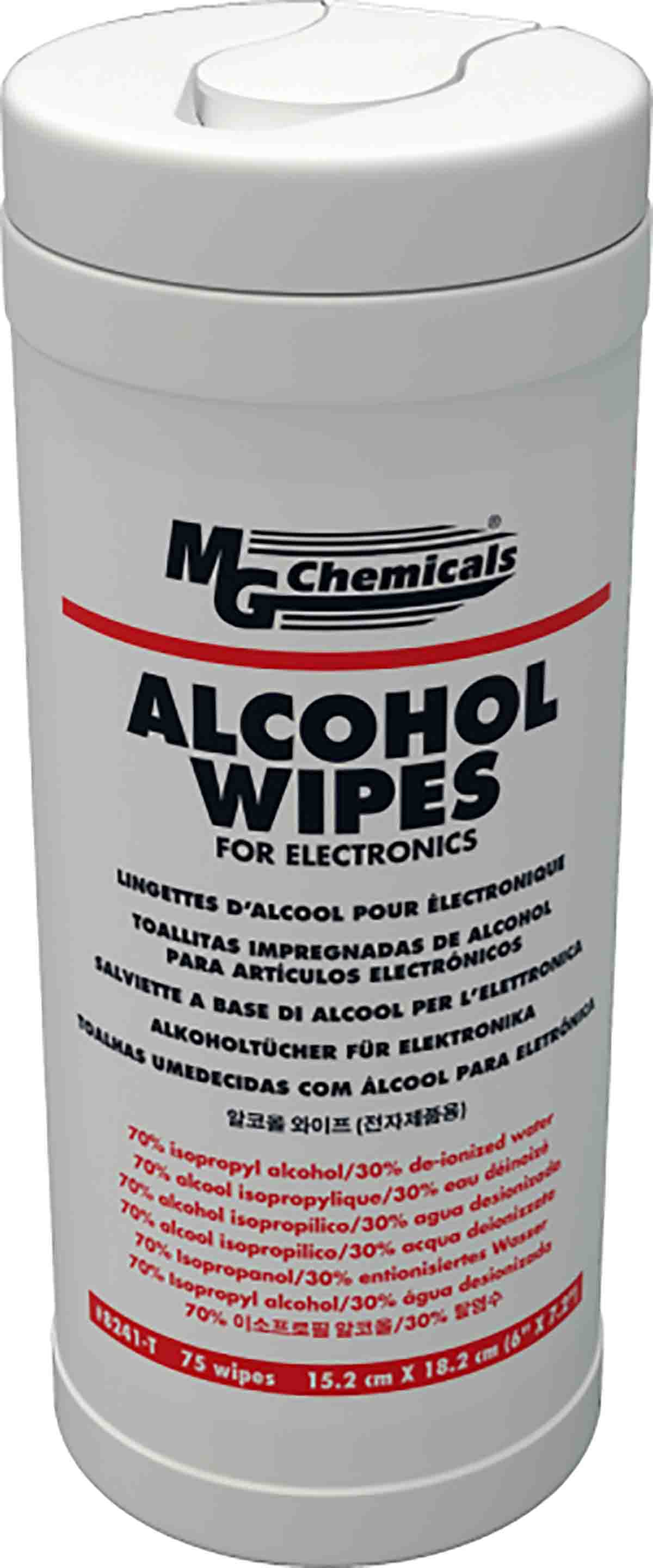 MG Chemicals Wet Anti-Static, Tub of, 152 x 178 mm 75 Per Pack