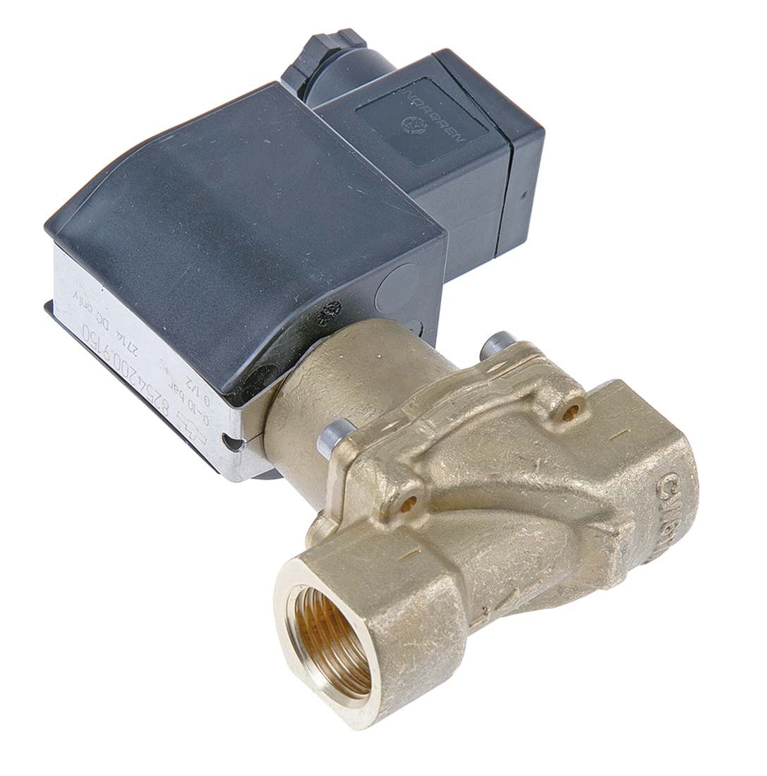 Buschjost Solenoid Valve 8254200.9154.23049, 2 Port, NC, G1/4 to G2